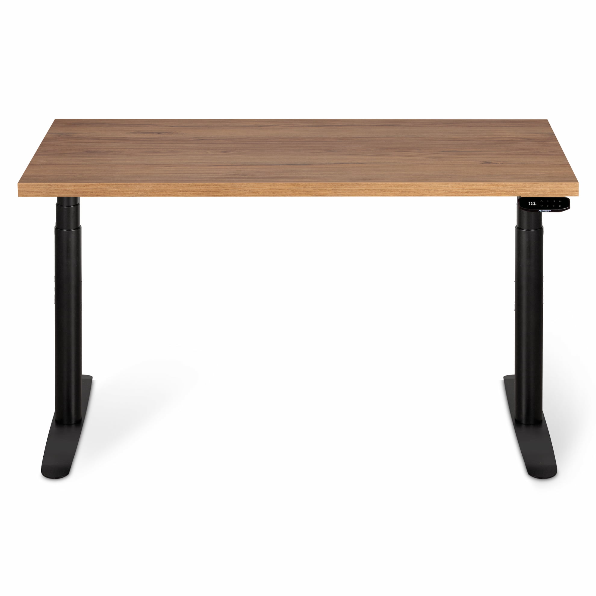 Регульований стіл ADAPWORK Smart 2 Motor Pro Speed AdapDesk 136х66 36мм Golden Wood, Space Black (1061488899) в интернет-магазине