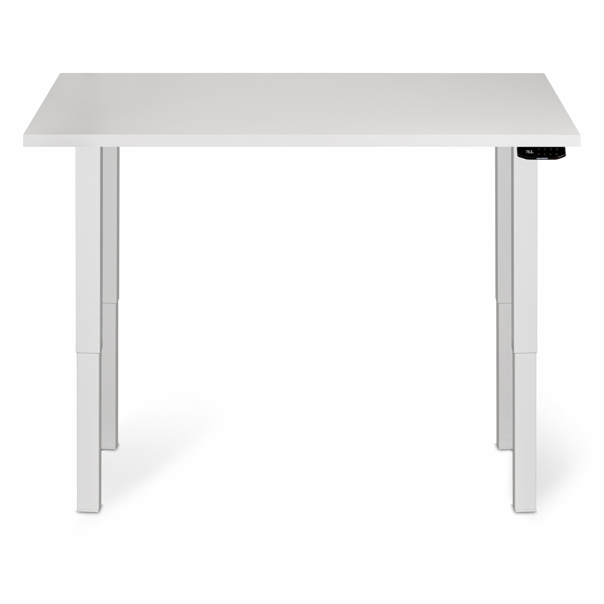 Регулируемый стол ADAPWORK Smart 4L 2 Motor AdapDesk 136х66 36 мм Crystal White, Snow White (1061489103) в Украине