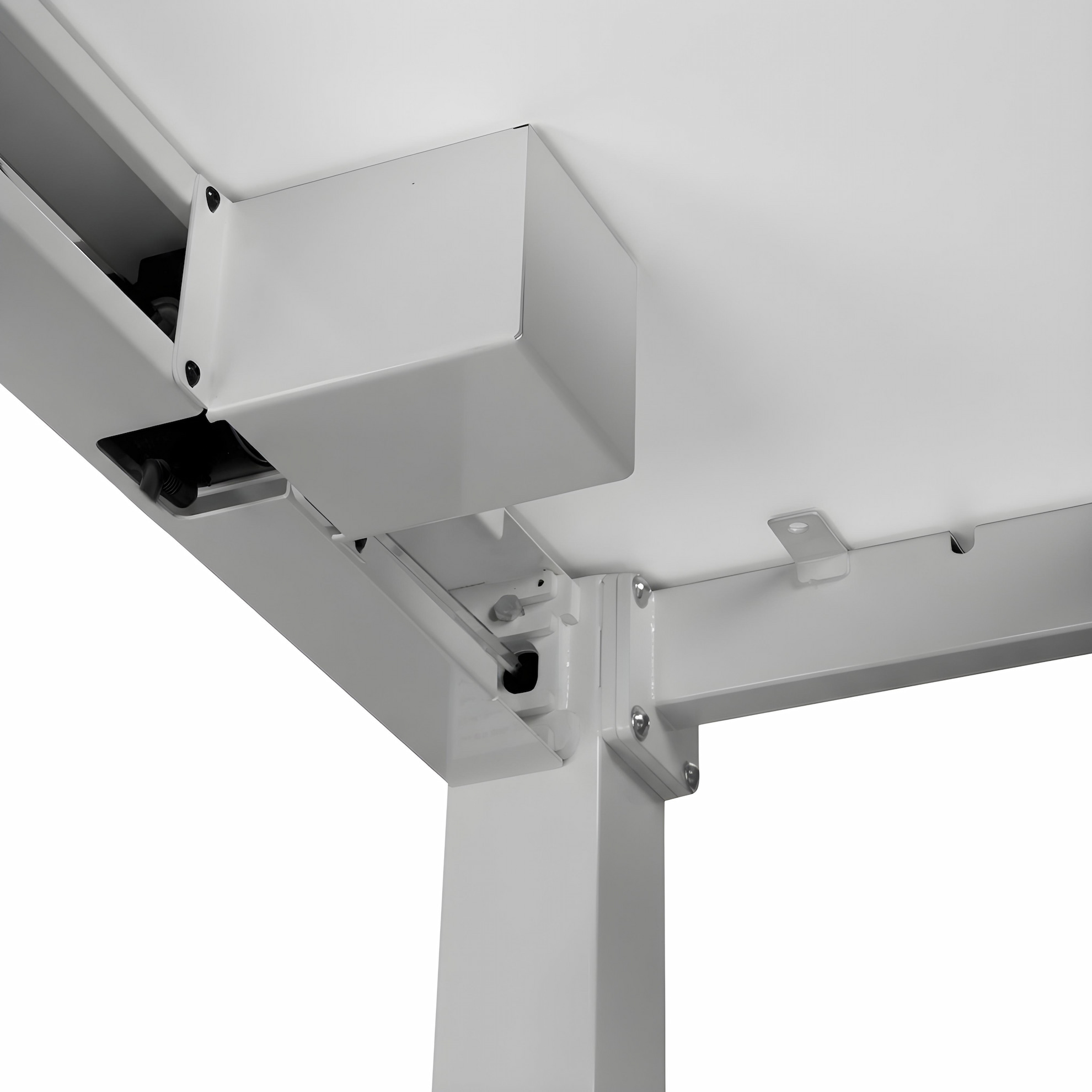 Регулируемый стол ADAPWORK Smart 4L 2 Motor AdapDesk 136х66 36 мм Crystal White, Snow White (1061489103) в Киеве