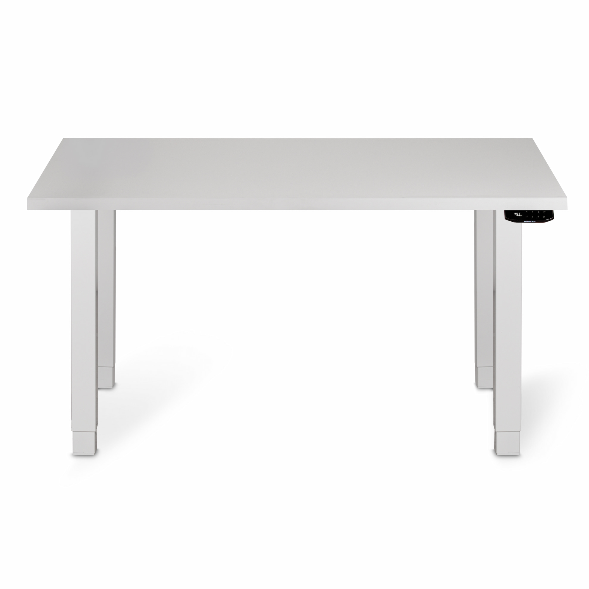 Регулируемый стол ADAPWORK Smart 4L 2 Motor AdapDesk 136х66 36 мм Crystal White, Snow White (1061489103) в интернет-магазине