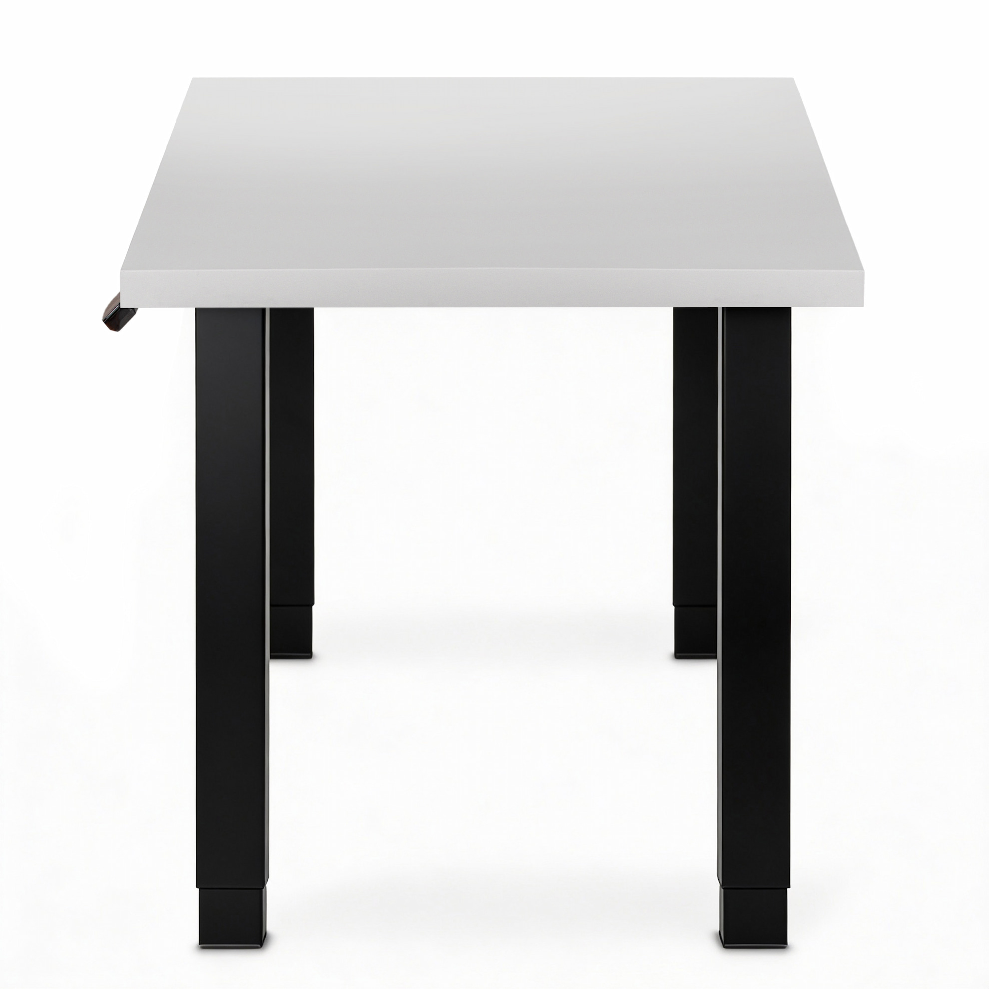 Регульований стіл ADAPWORK Smart 4L 2 Motor AdapDesk 136х66 36 мм Crystal White, Space Black (1061489109) дешево