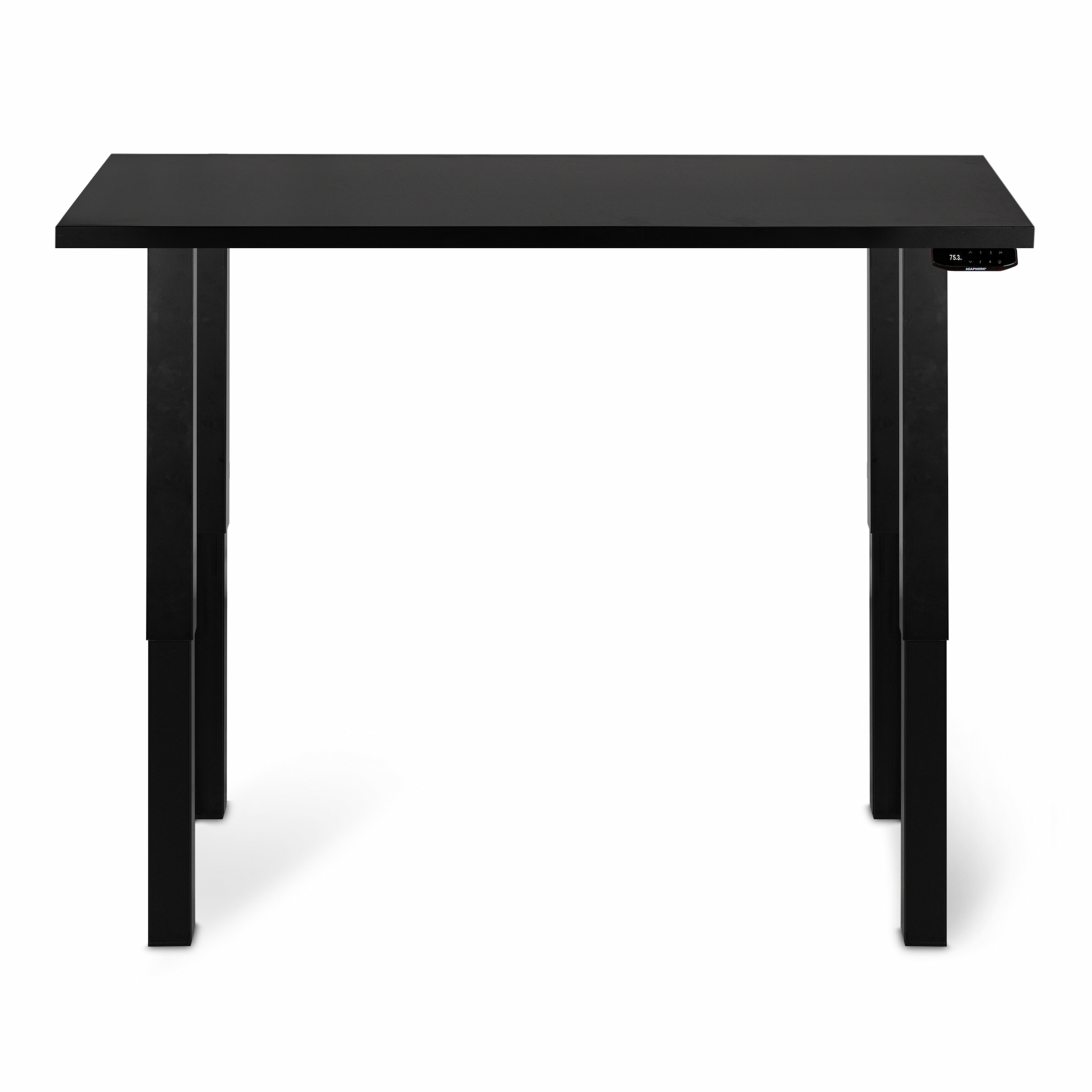 Регулируемый стол ADAPWORK Smart 4L 2 Motor AdapDesk 136х66 36 мм Deep Black, Space Black (1061489112) в Украине