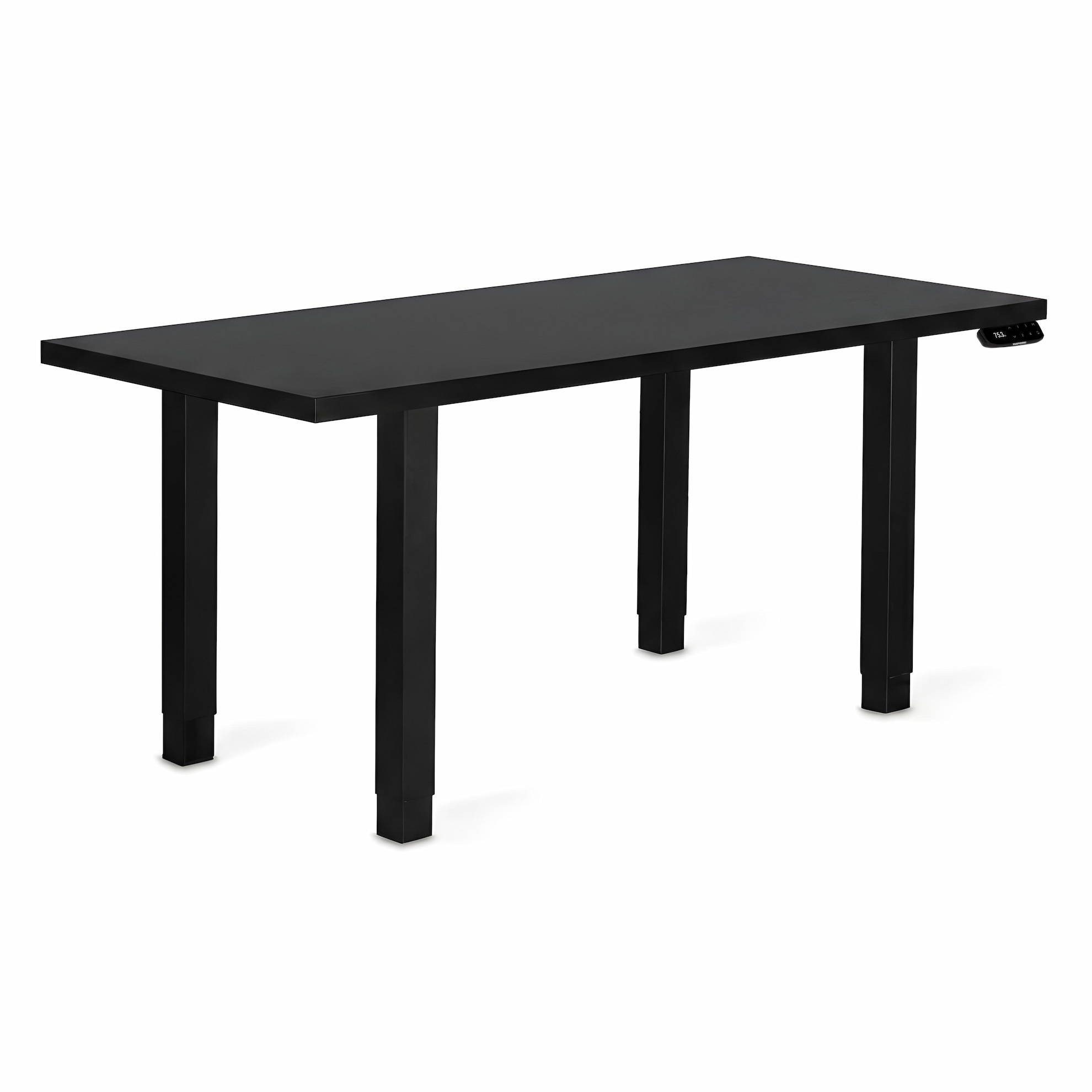 Регулируемый стол ADAPWORK Smart 4L 2 Motor AdapDesk 136х66 36 мм Deep Black, Space Black (1061489112) фото