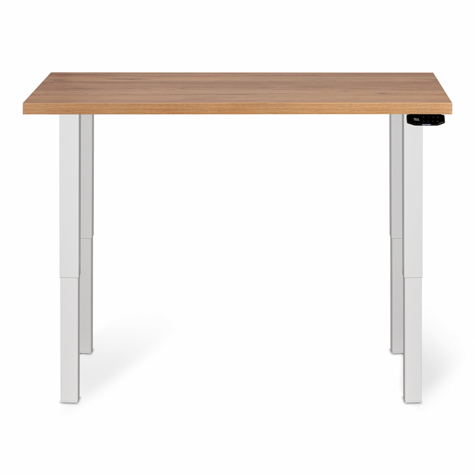 Регулируемый стол ADAPWORK Smart 4L 2 Motor AdapDesk 136х66 36 мм Golden Wood, Snow White (1061489104) в Украине