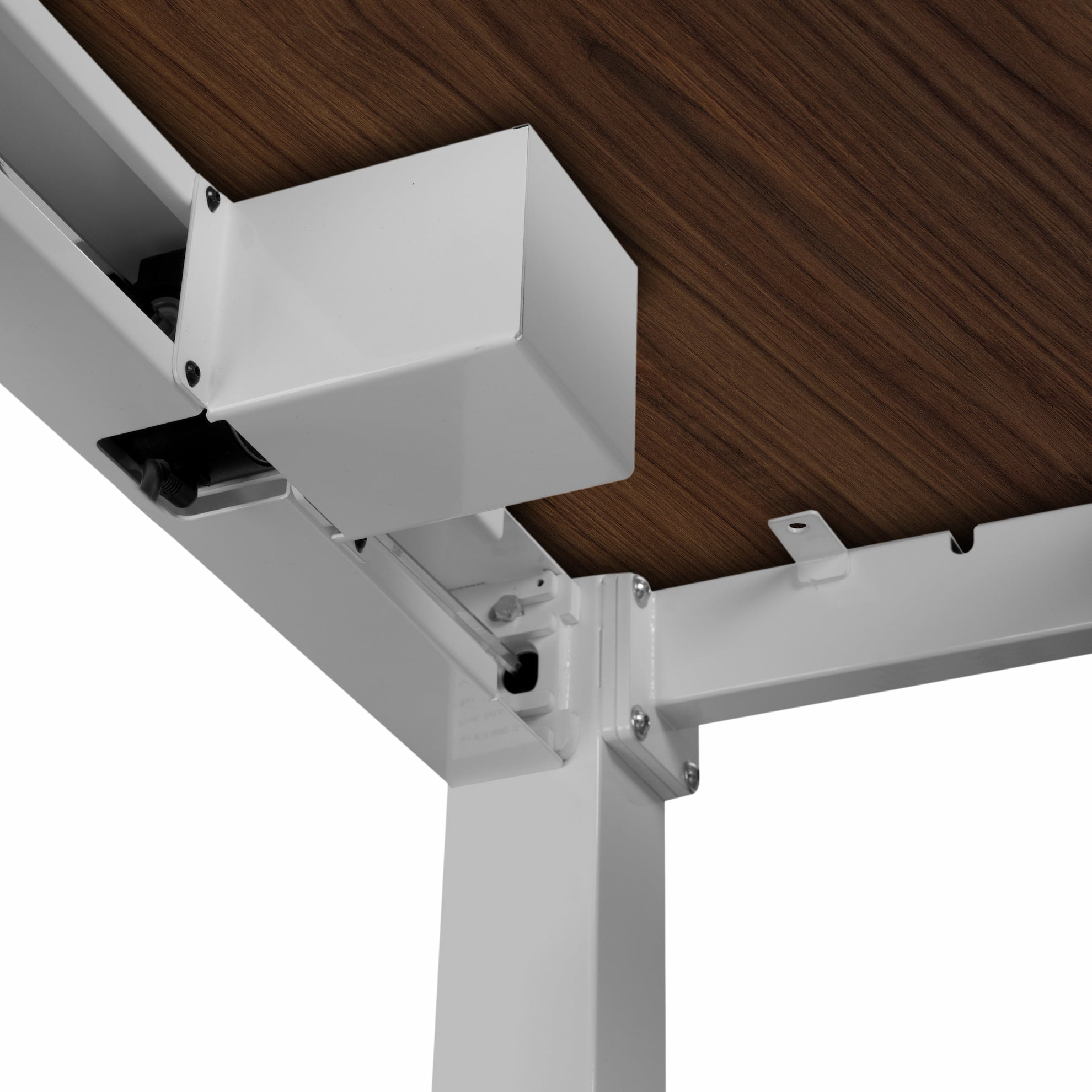 Регулируемый стол ADAPWORK Smart 4L 2 Motor AdapDesk 136х66 36 мм Golden Wood, Snow White (1061489104) в Киеве