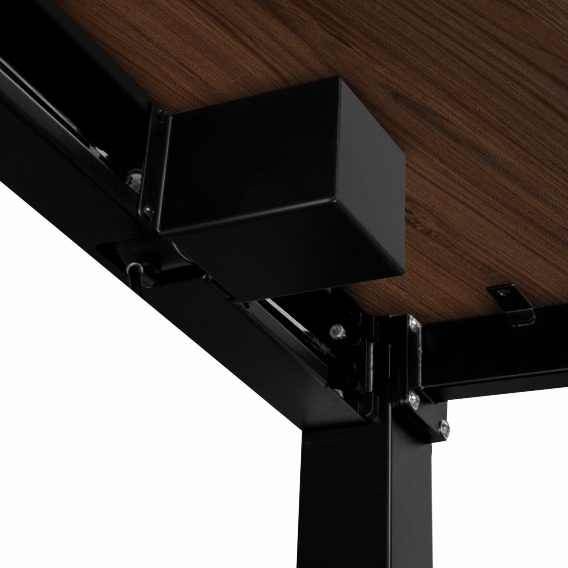 Регулируемый стол ADAPWORK Smart 4L 2 Motor AdapDesk 136х66 36 мм Golden Wood, Space Black (1061489113) в Киеве