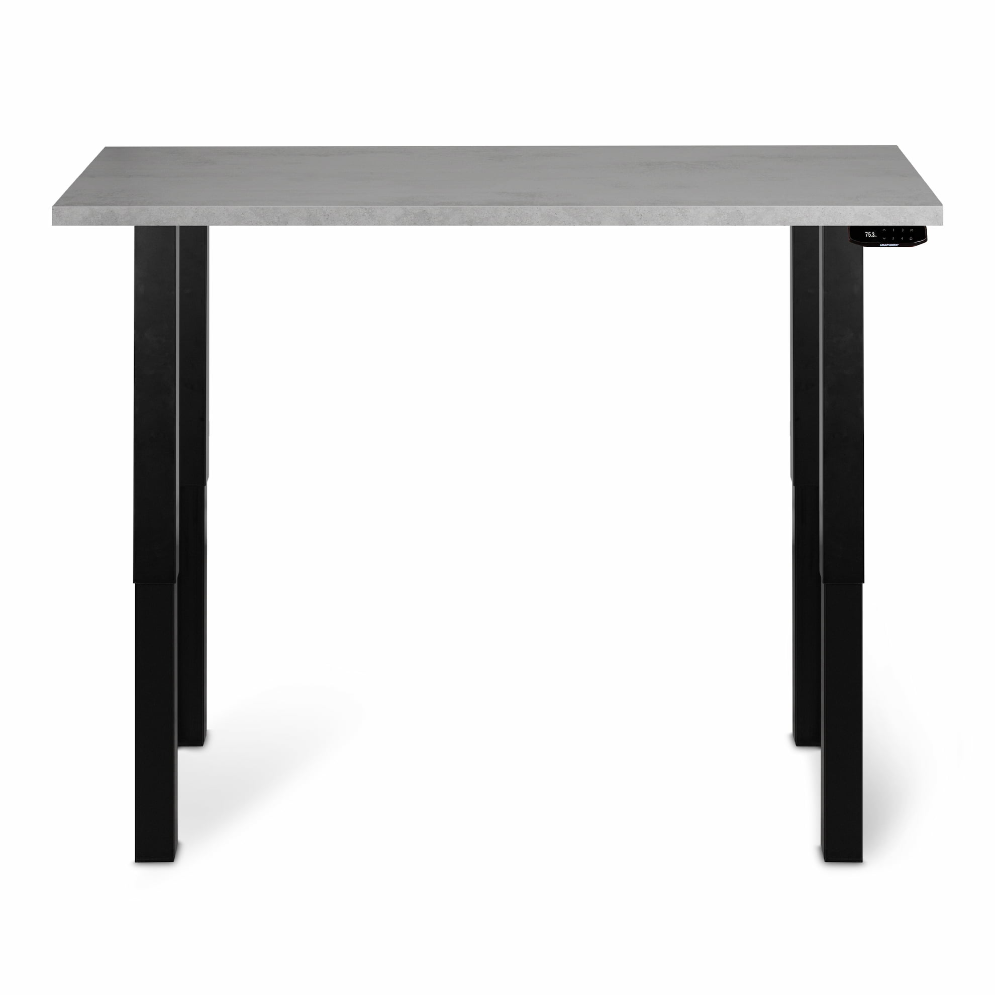Регульований стіл ADAPWORK Smart 4L 2 Motor AdapDesk 136х66 36 мм Smoky Gray, Space Black (1061489110) в Украине