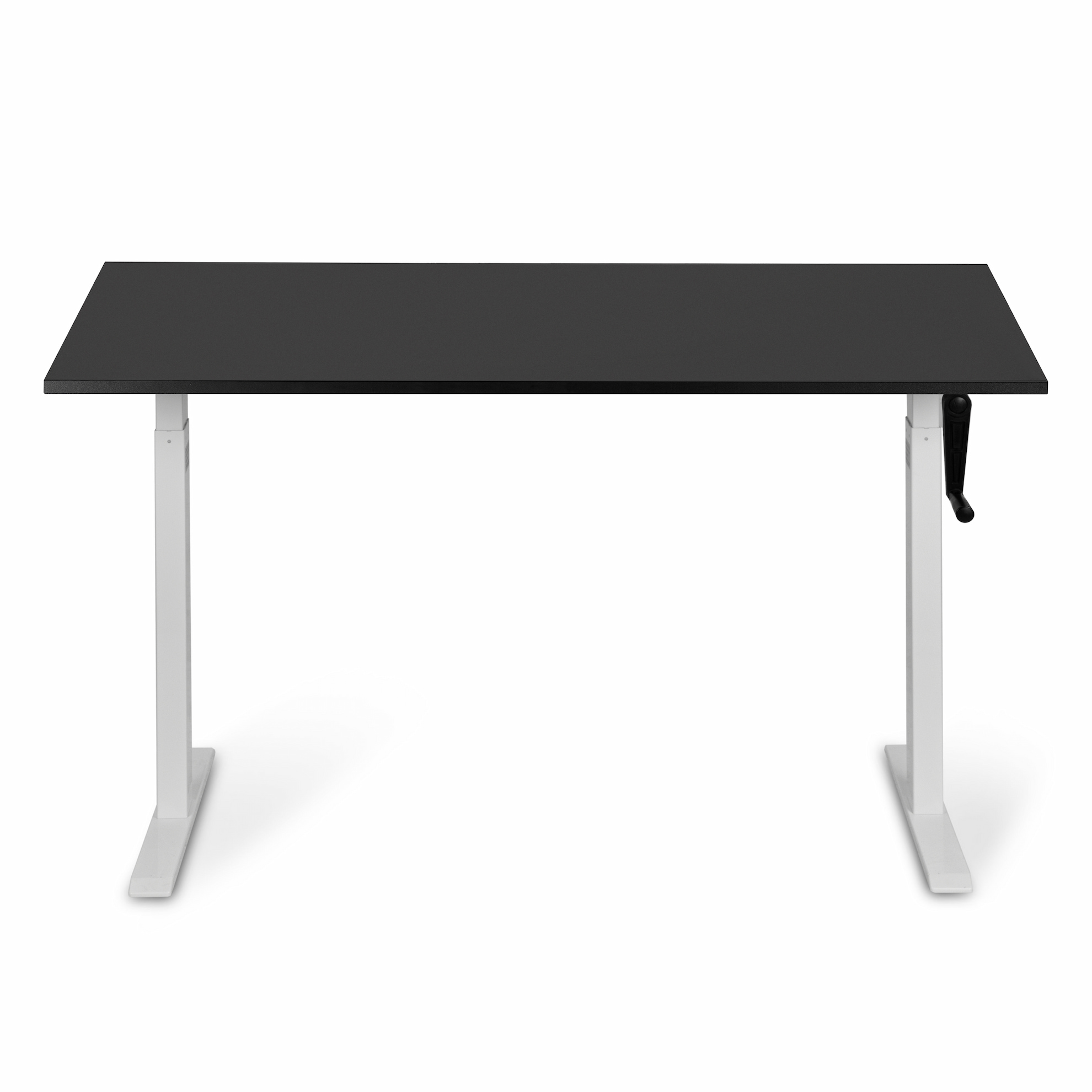 Регулируемый стол ADAPWORK Smart Manual AdapDesk 138х68 18мм Deep Black, Snow White (1061489136) в интернет-магазине