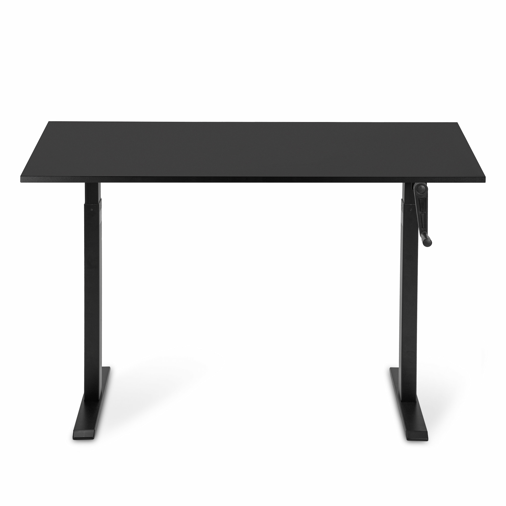 Регульований стіл ADAPWORK Smart Manual AdapDesk 138х68 18мм Deep Black, Space Black (1061489141) в интернет-магазине