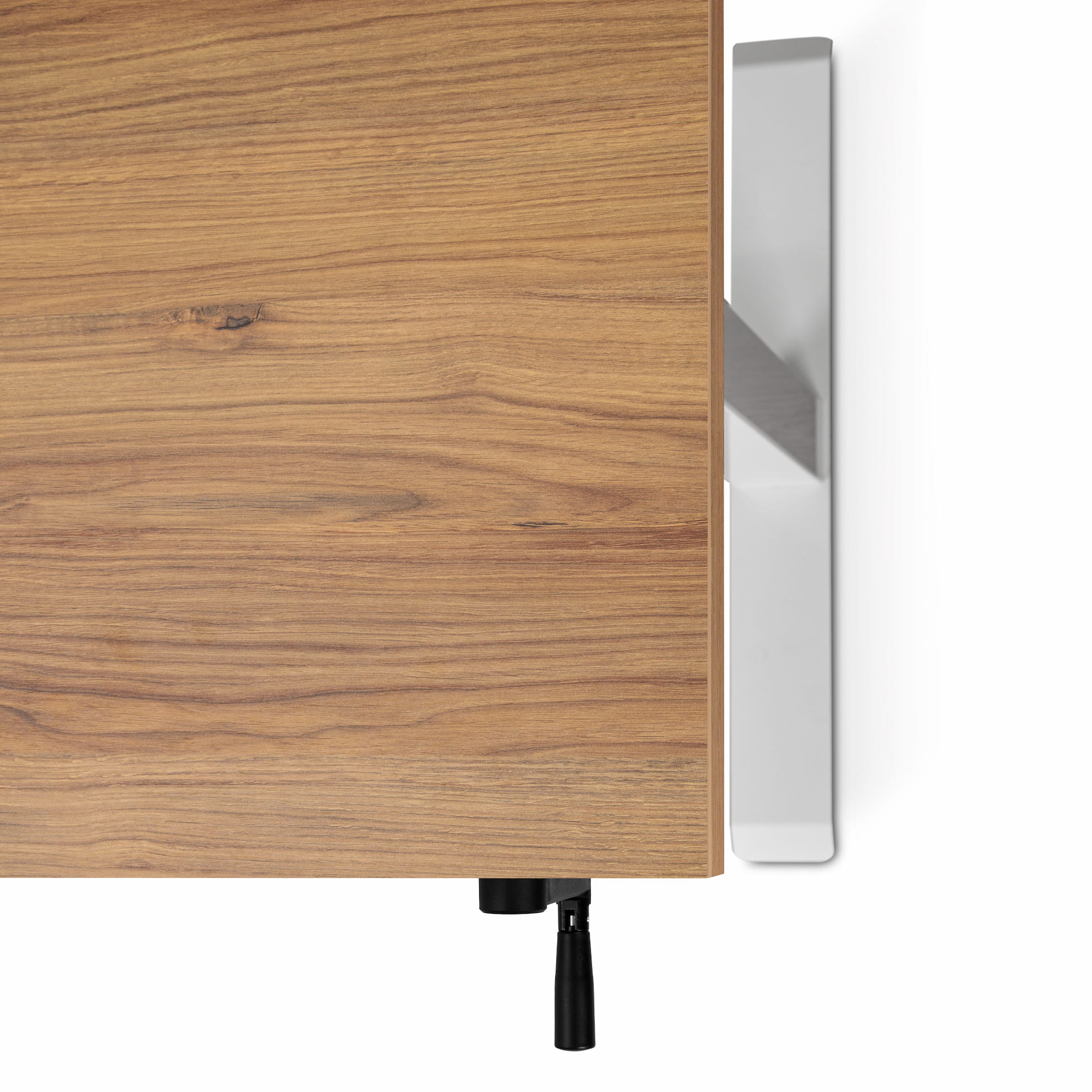 Регульований стіл ADAPWORK Smart Manual AdapDesk 138х68 18мм Golden Wood, Snow White (1061489138) с доставкой