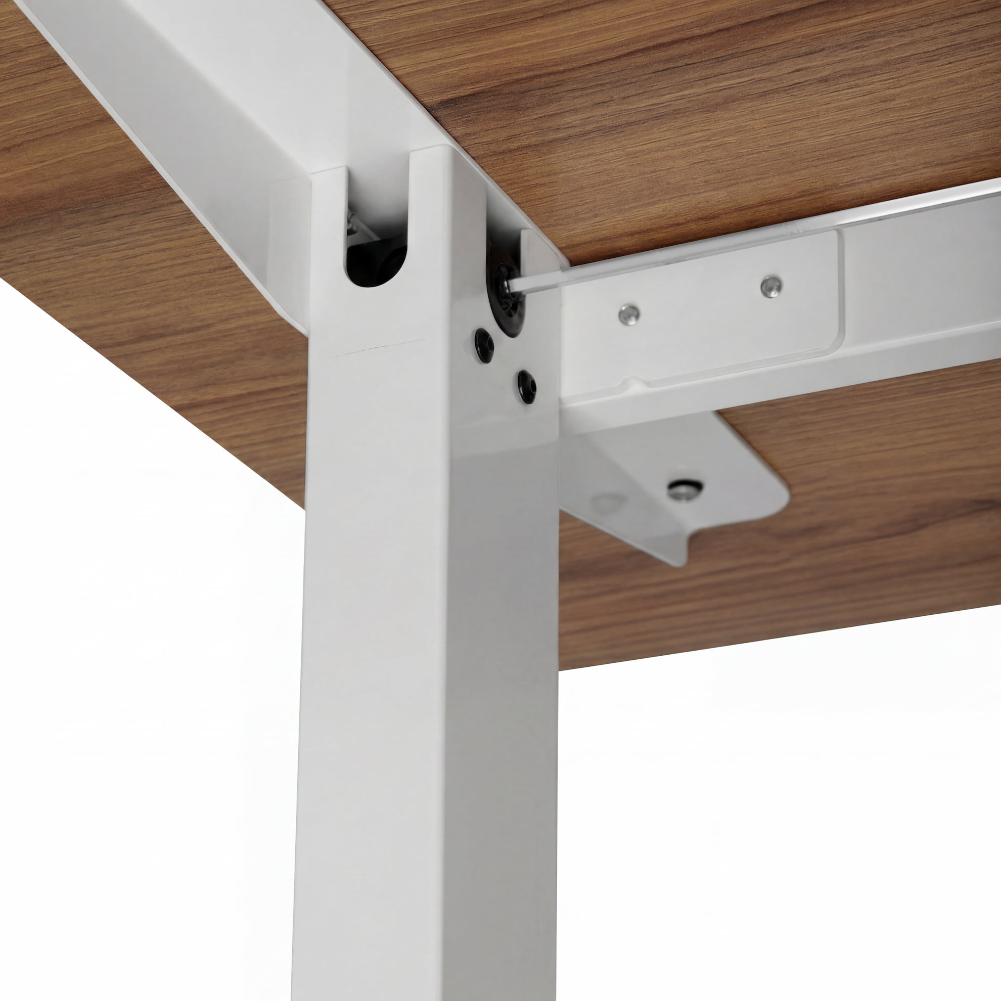 Регульований стіл ADAPWORK Smart Manual AdapDesk 138х68 18мм Golden Wood, Snow White (1061489138) в Киеве