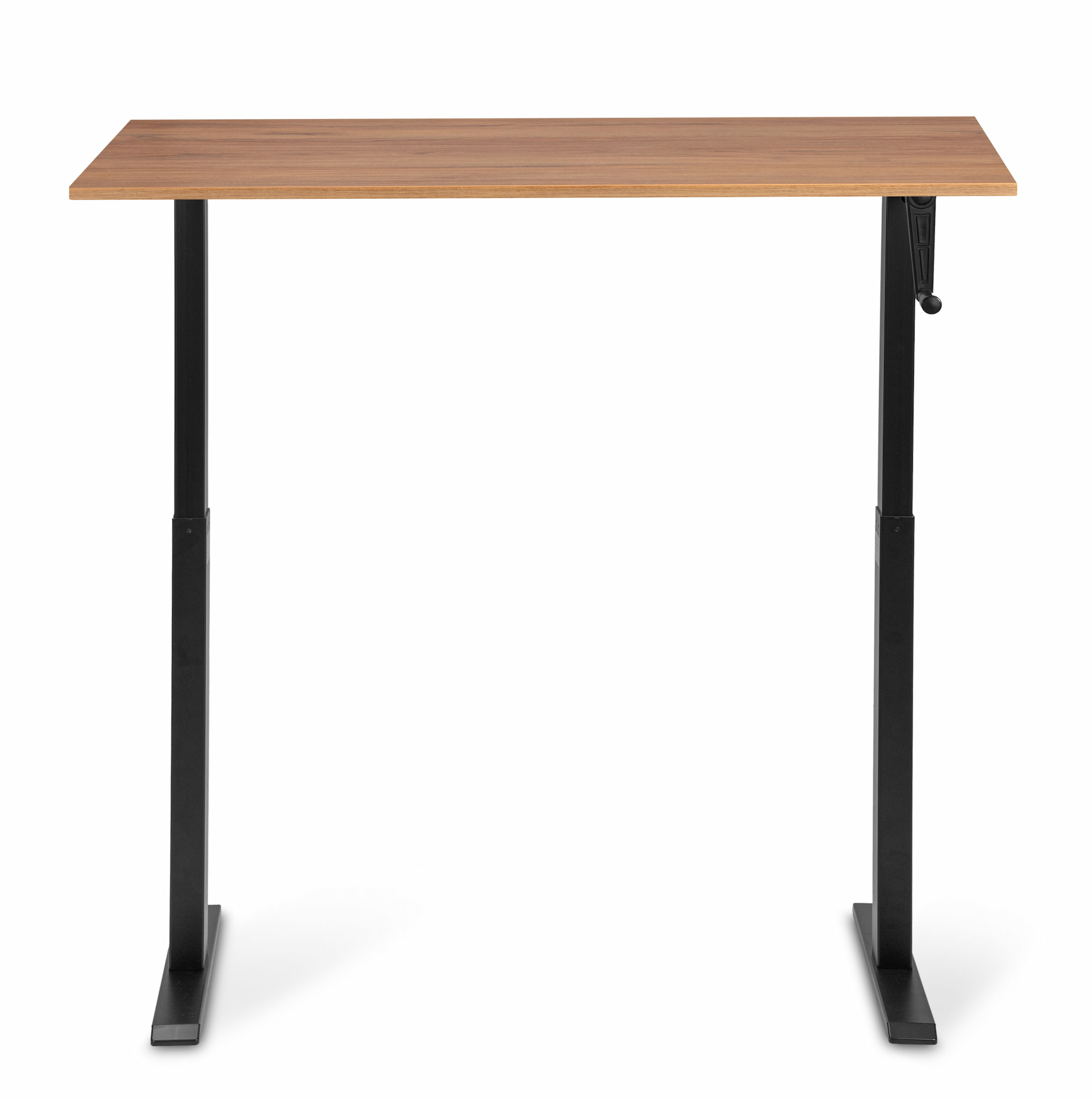 Регулируемый стол ADAPWORK Smart Manual AdapDesk 138х68 18мм Golden Wood, Space Black (1061489143) в Украине