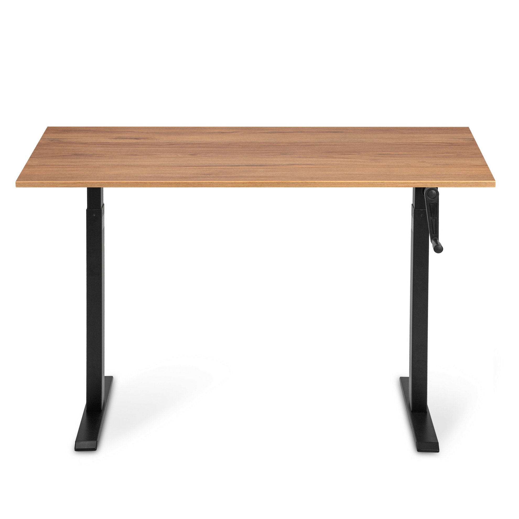Регулируемый стол ADAPWORK Smart Manual AdapDesk 138х68 18мм Golden Wood, Space Black (1061489143) в интернет-магазине