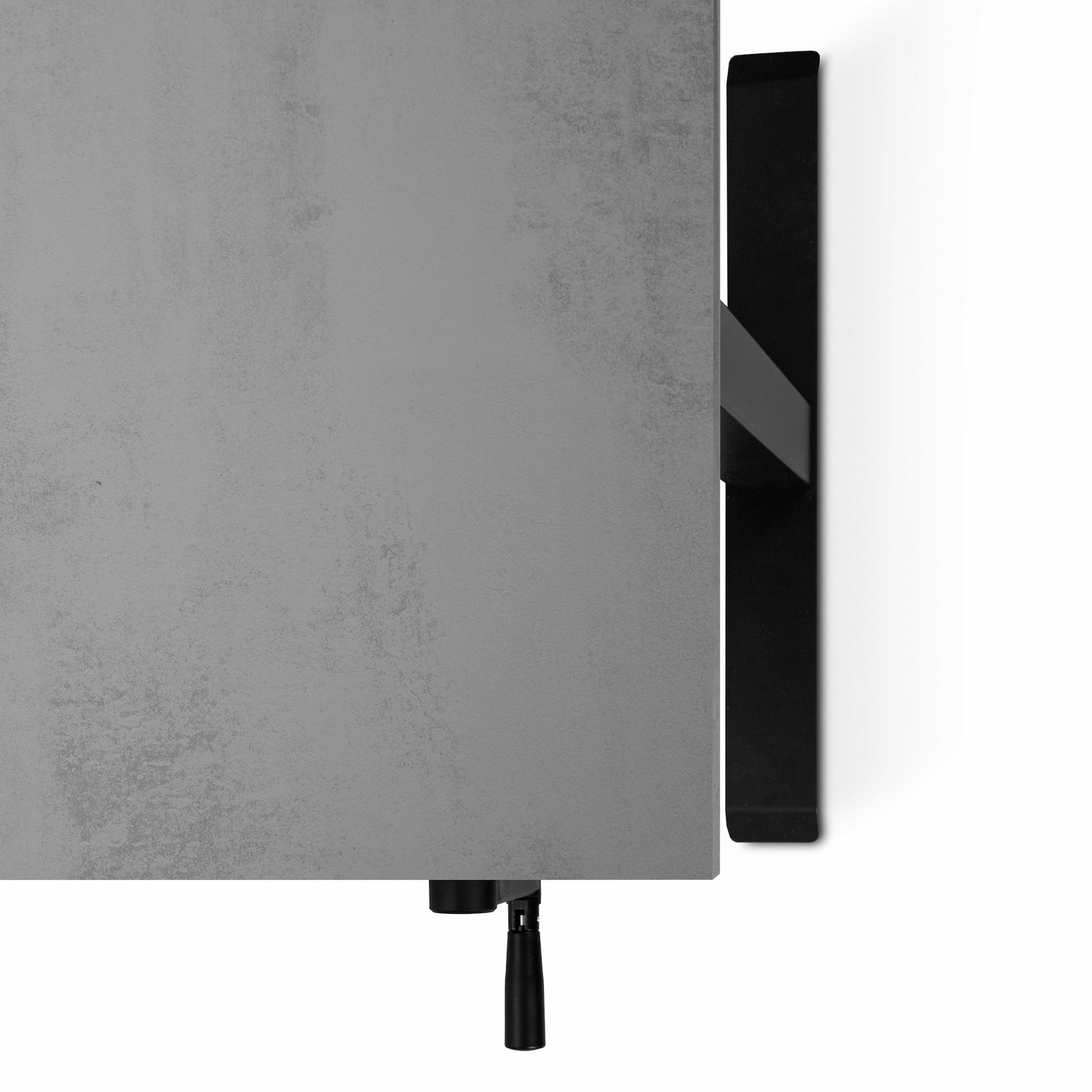 Регулируемый стол ADAPWORK Smart Manual AdapDesk 138х68 18мм Smoky Gray, Space Black (1061489140) с доставкой