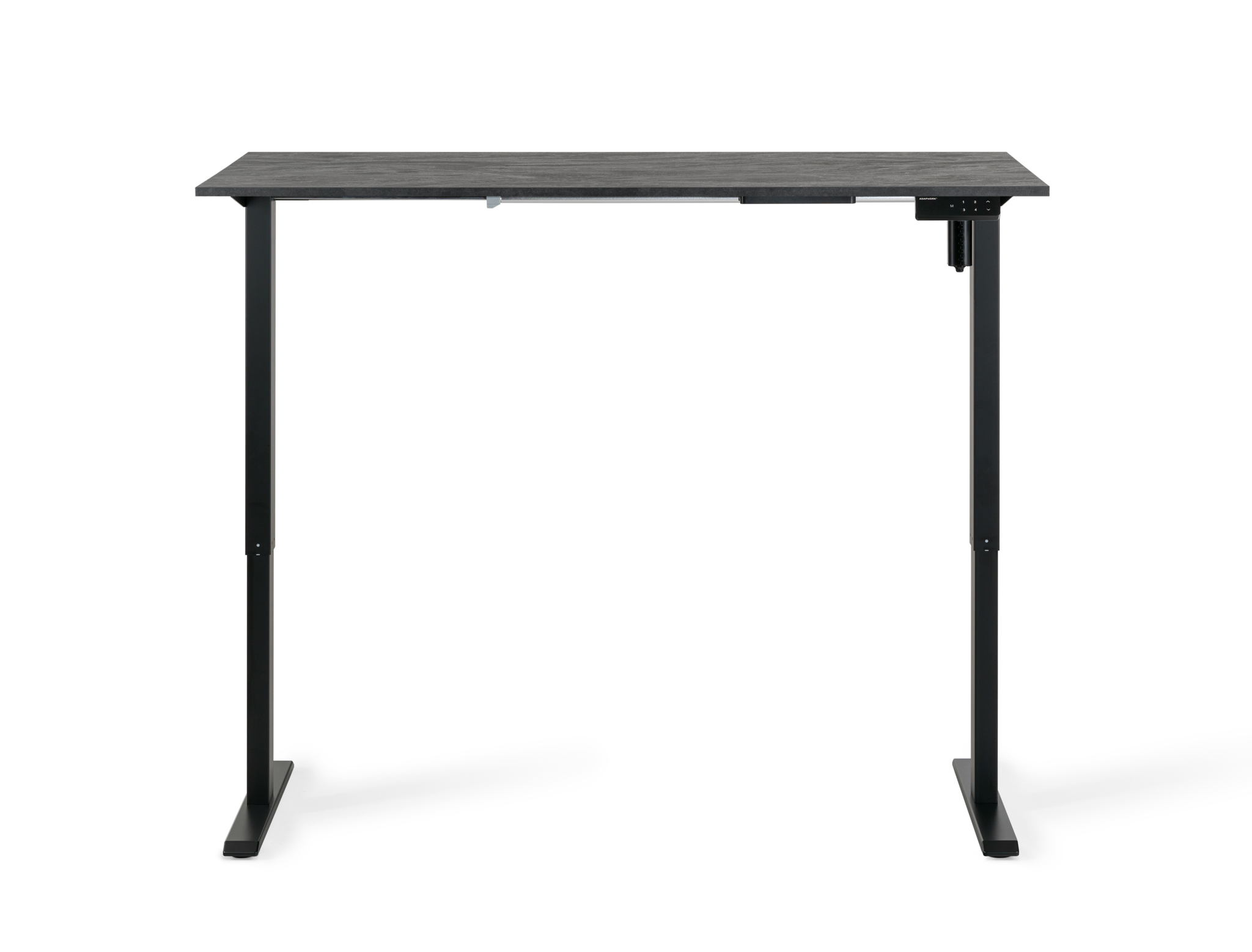 Регульований стіл ADAPWORK SmartDesk 18мм 136х66 Чорний бетон, Чорний (106735889) дешево