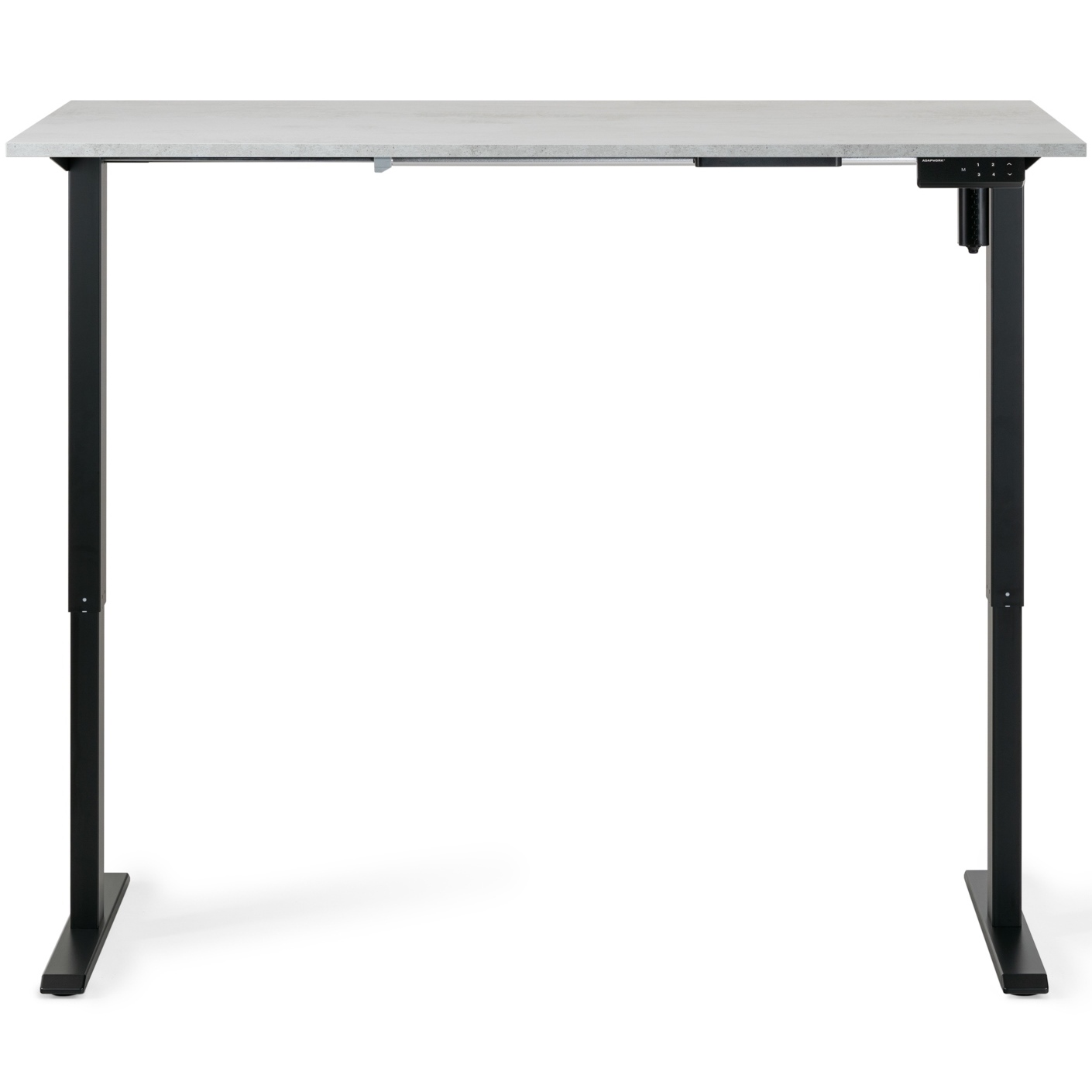 Регулируемый стол ADAPWORK SmartDesk 18мм 136х66 Серый бетон, Черный (106735888) дешево