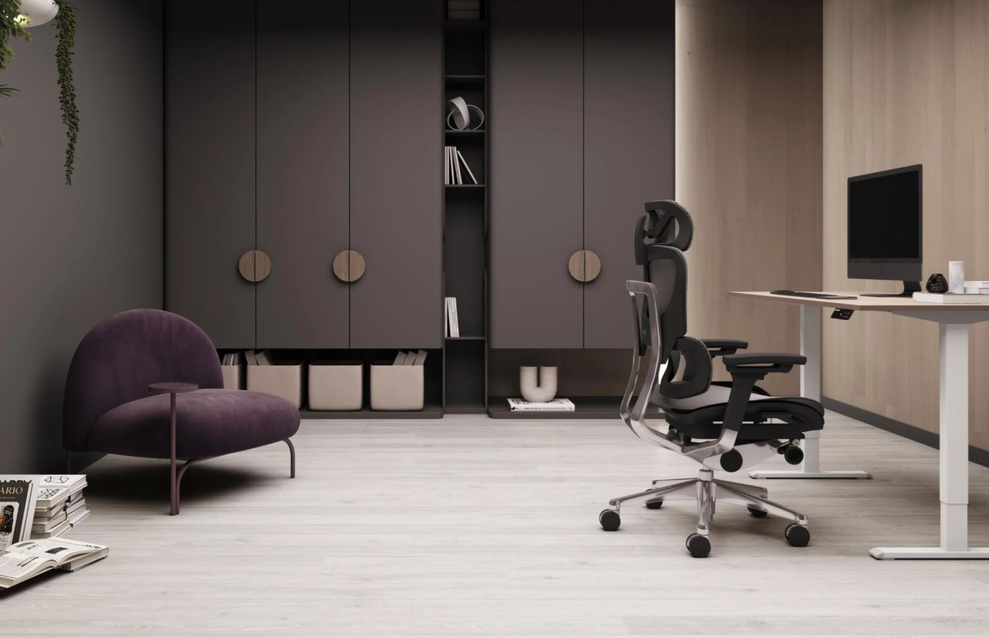 Регулируемый стол ADAPWORK SmartDesk 18мм 136х66 Дуб Аппалачи, Белый (106735885) цена
