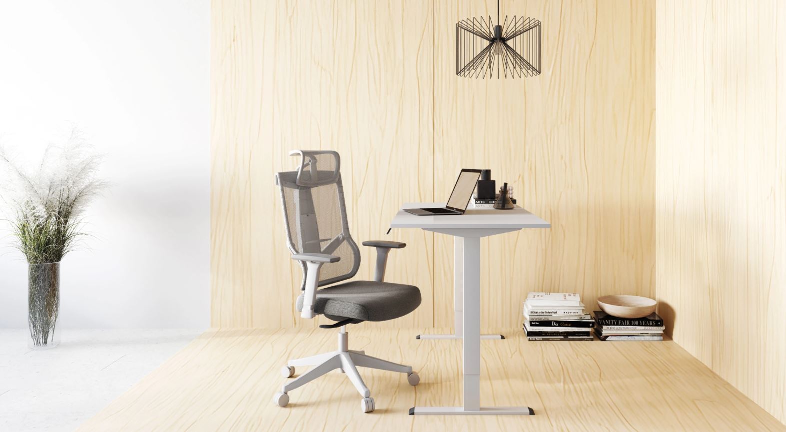 Регульований стіл ADAPWORK SmartDesk 2 18мм 136х66 Білий, Білий (106936684) в Украине