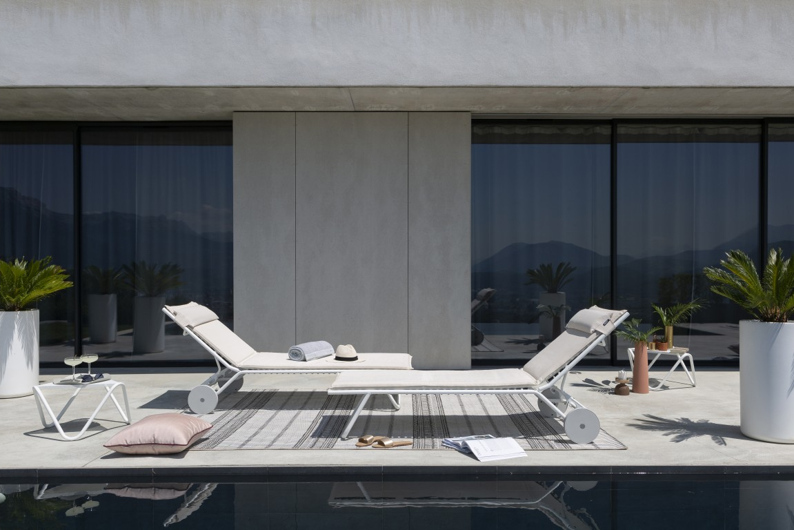 Шезлонг Miami Argile, Kaolin (98525447) в Украине