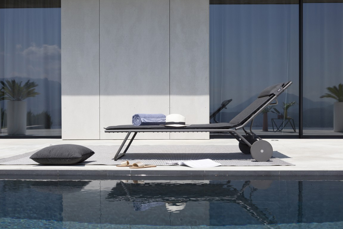 Шезлонг Miami Onyx, Titane (98525452) с доставкой
