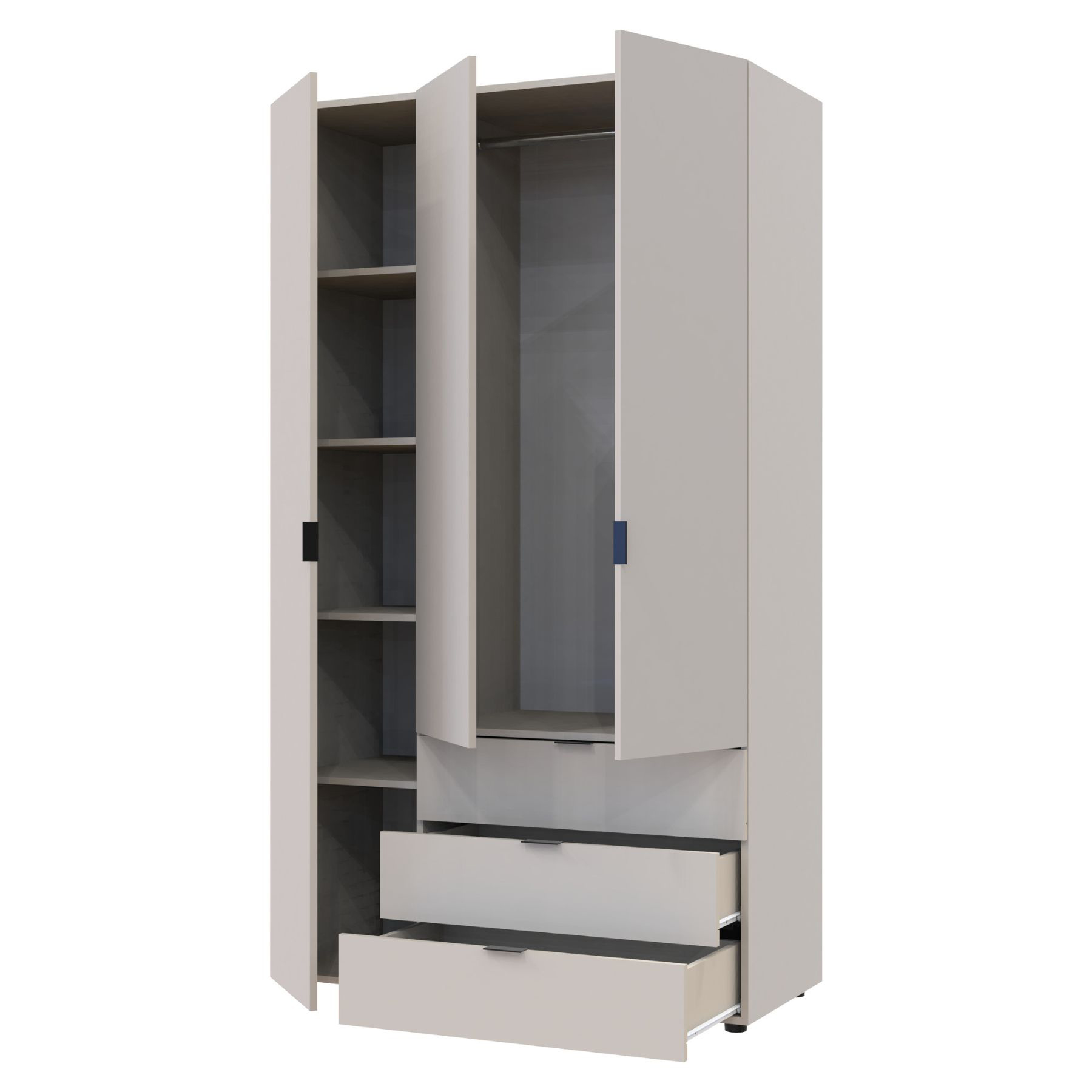Шафа Гелар 3 ДСП 116,2х49,5х203,4 Кашемір (1271485241) в Киеве