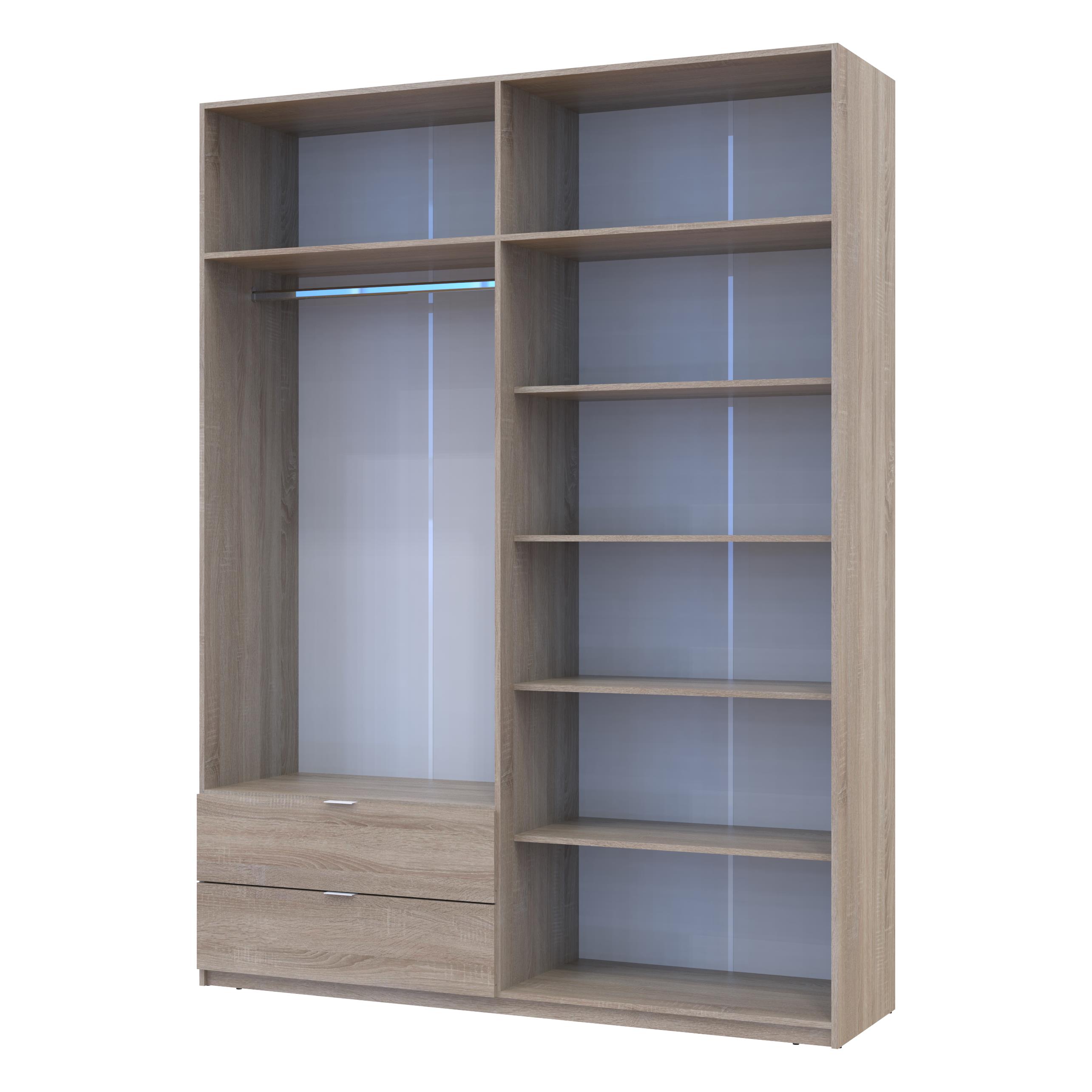 Шкаф Лукас 180х50х240 Дуб сонома (1271470557) в Киеве