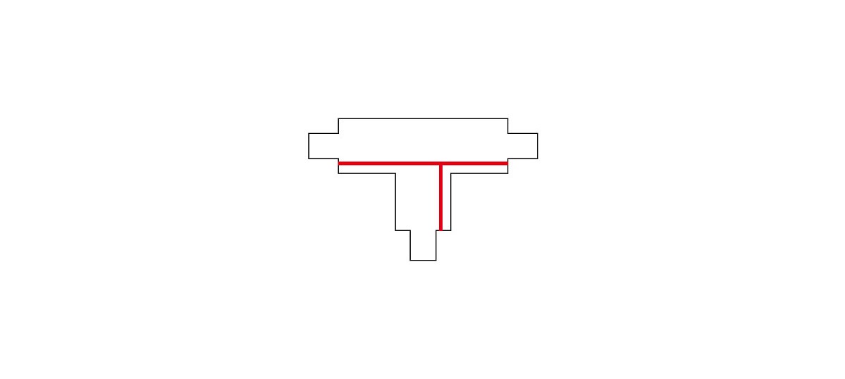 Соединитель Ctls Recessed Power T Connector Left 2 T-l2 Белый (109988144) недорого