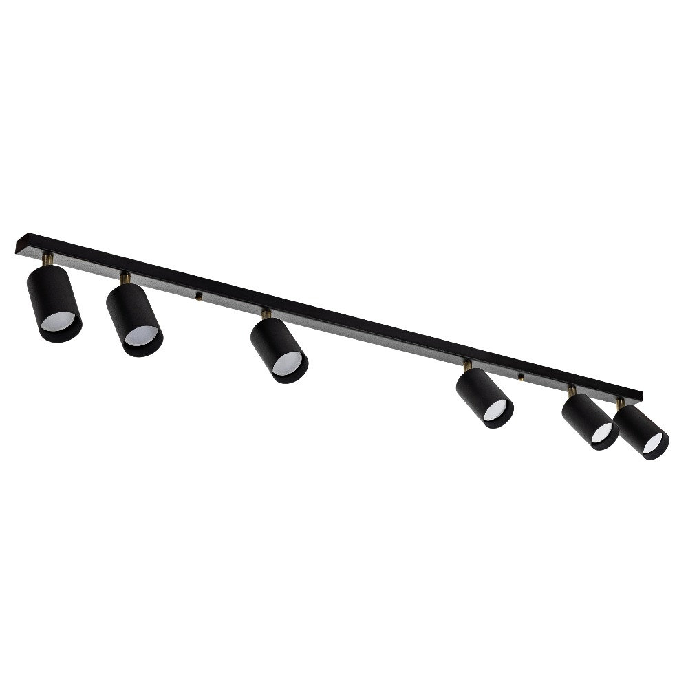 Спот Chime GU10 L90-6 Black (111733699) недорого