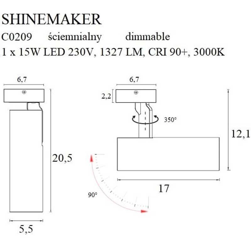 Спот SHINEMAKER White (118866031) дешево