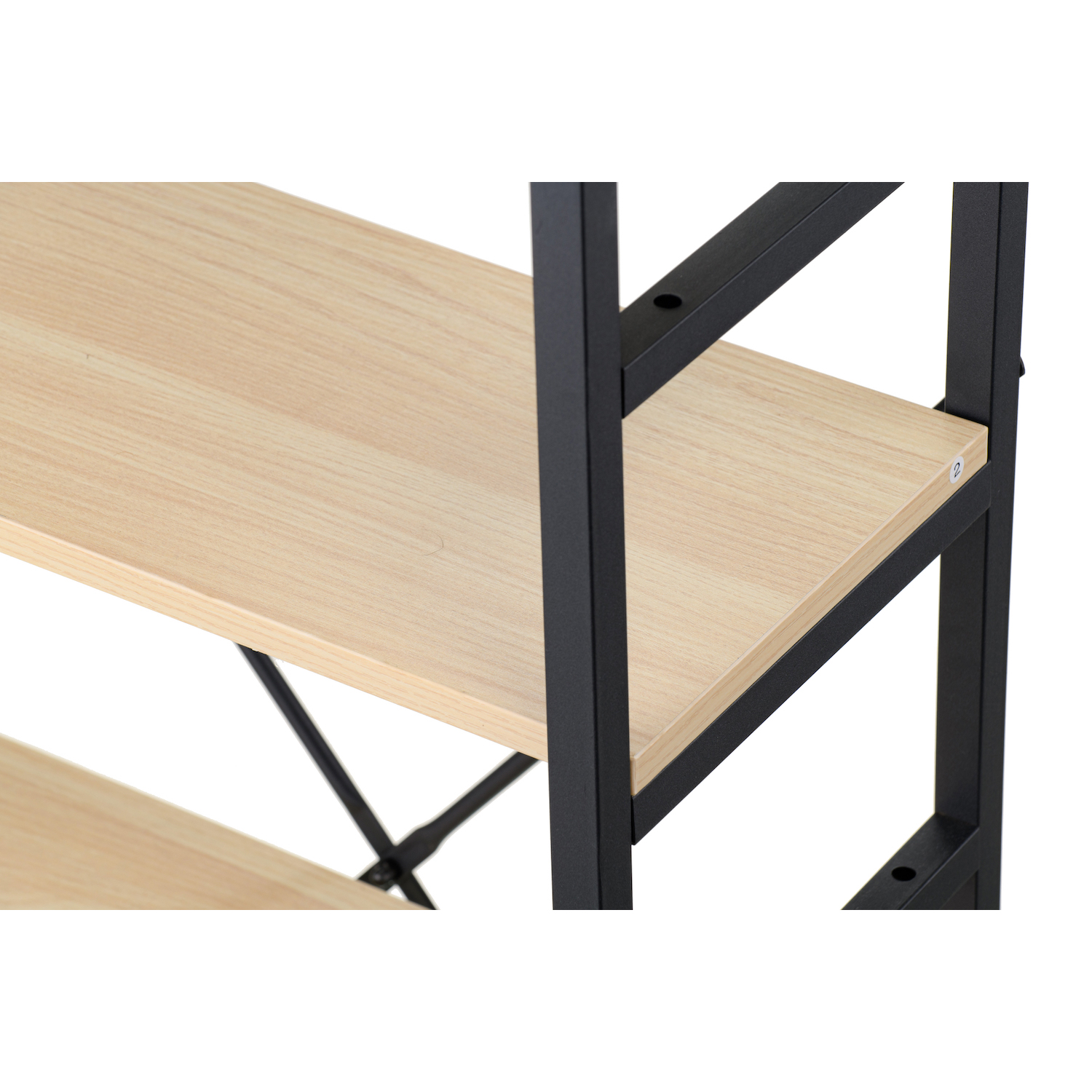 Стеллаж Calgari 5 Black, Beige (26512407) цена