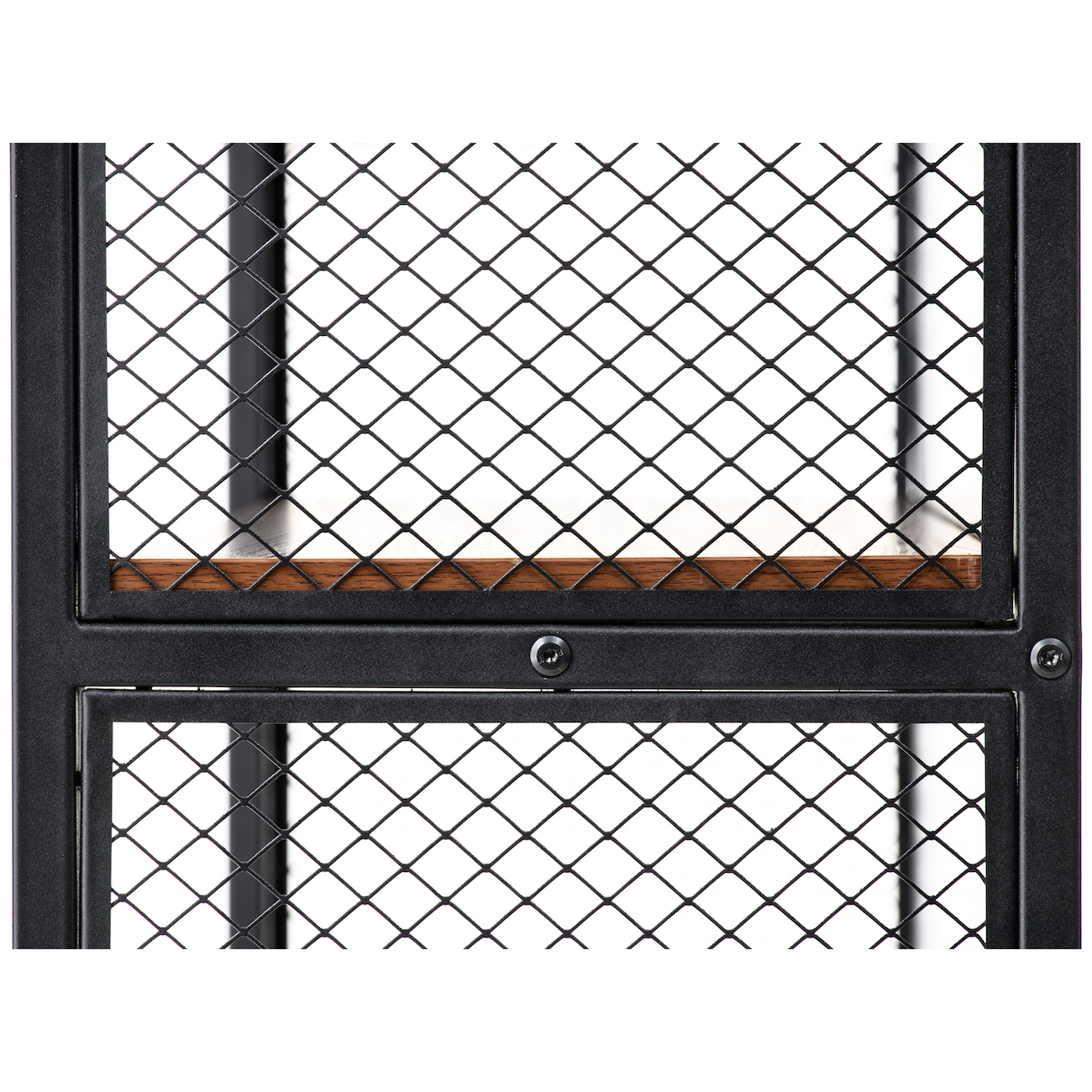 Стеллаж Destiny Black, Walnut (26512897) цена