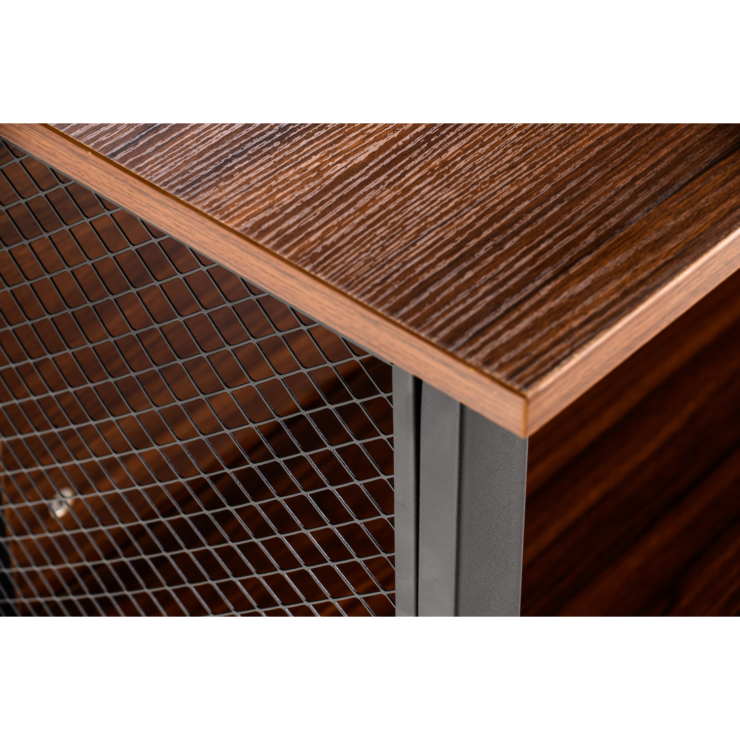 Стеллаж Destiny Black, Walnut (26512897) в Киеве