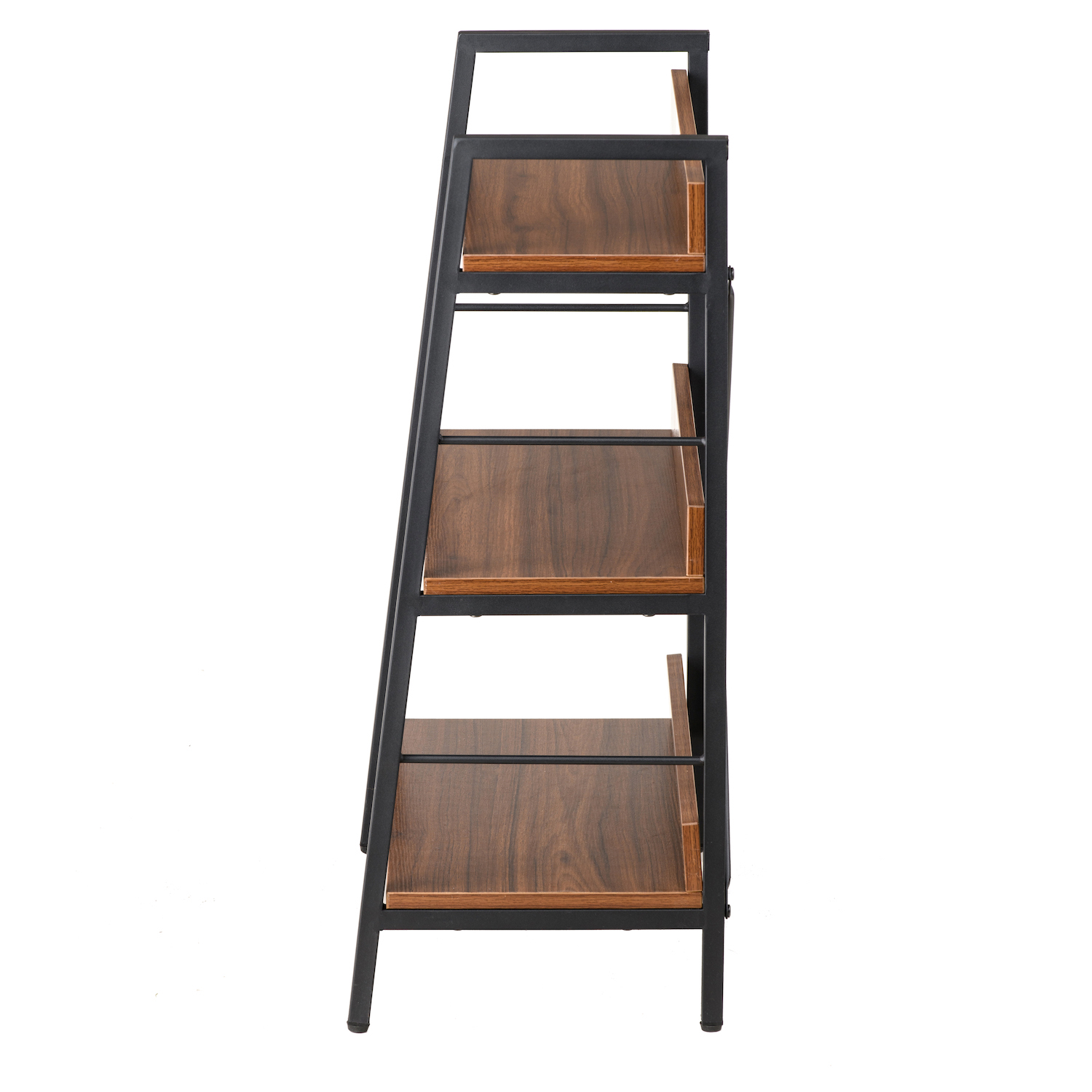 Стеллаж Stroke 3 Black, Walnut (26512901) в Украине