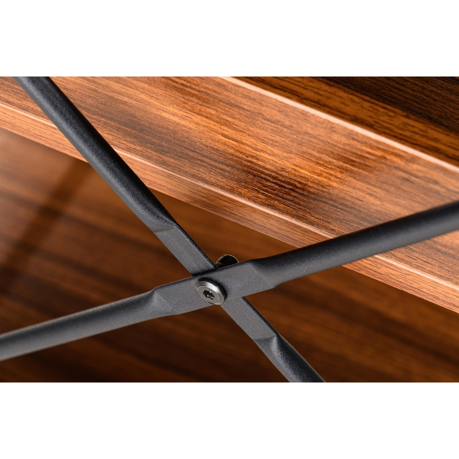 Стелаж Stroke 4 Black, Walnut (26512902) цена