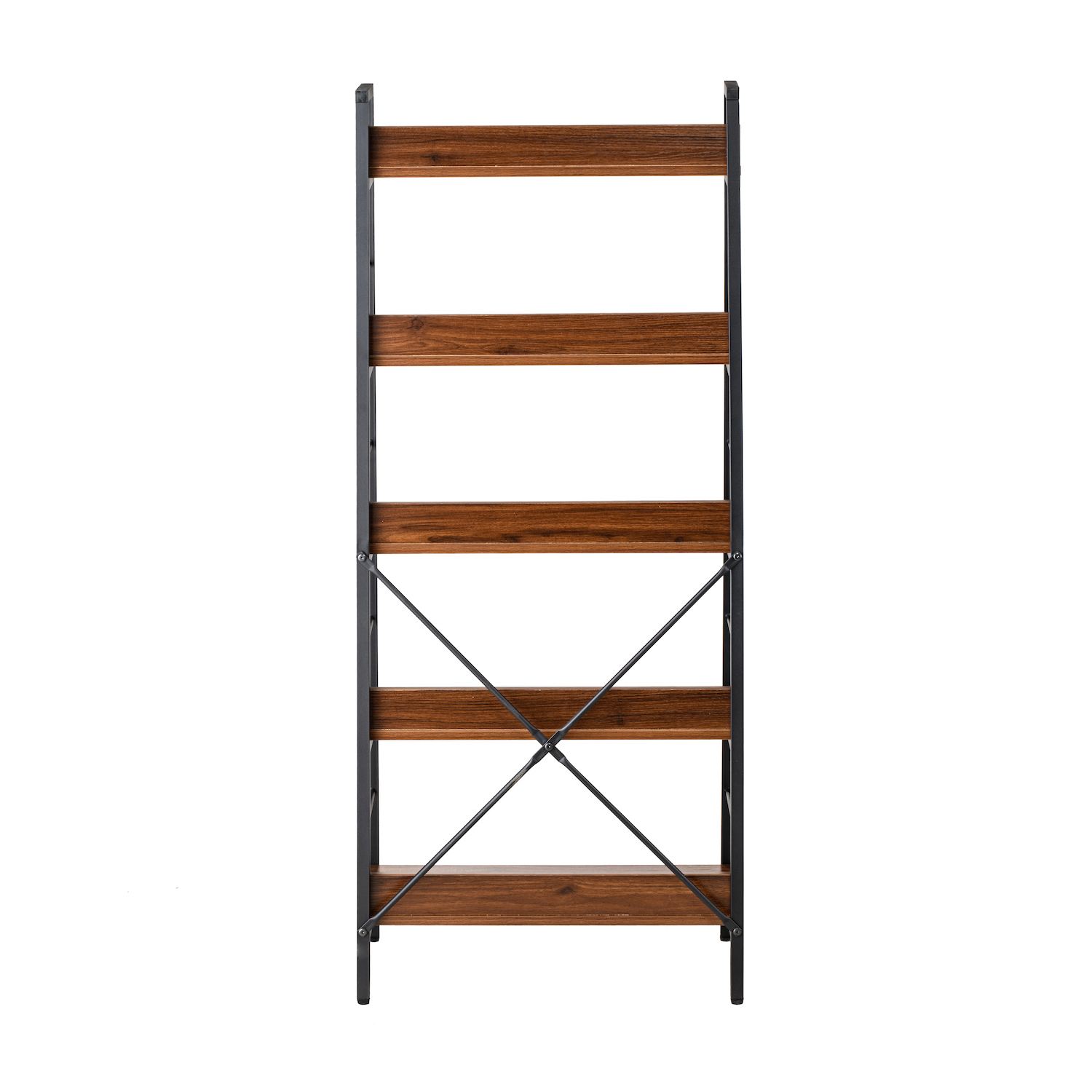 Стелаж Stroke 5 Black, Walnut (26512903) в Украине