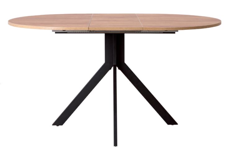 Стол ARGON LOFT H18 1100х900 Дуб золотой, black (211205460) недорого