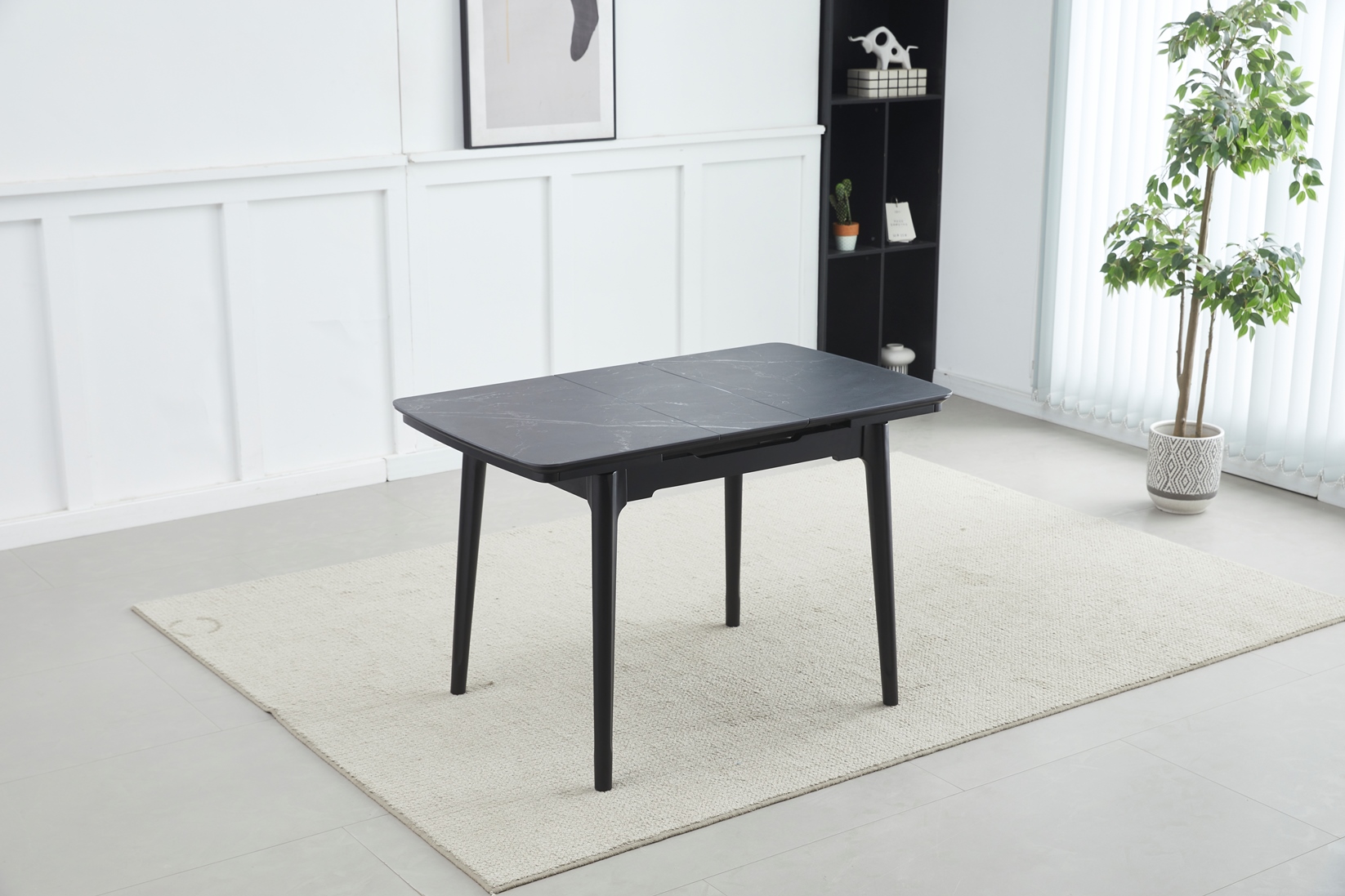 Стол Askold 110х75 Shks Black Matt (1011489634) с доставкой