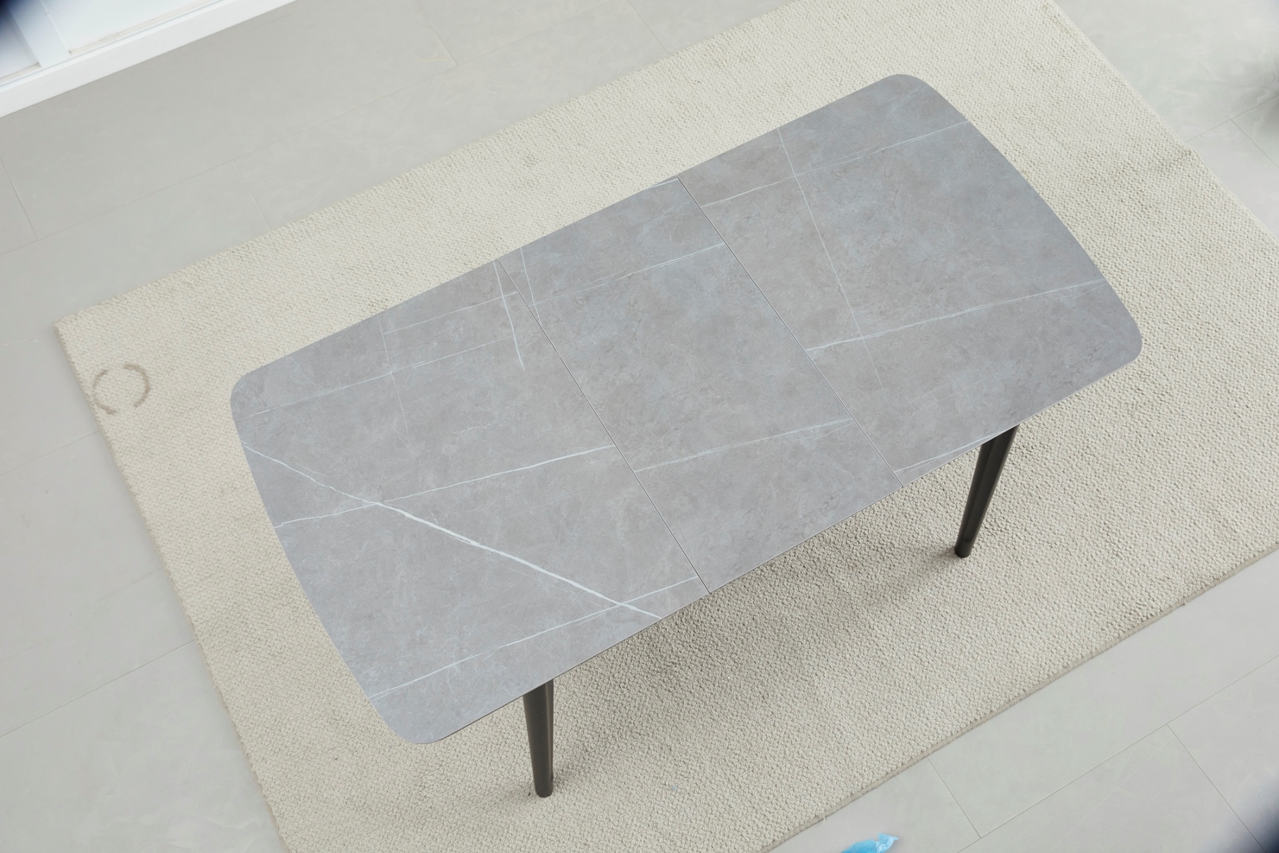 Стол Askold 120х80 BG Grey Matt, Черный (1011489644) фото