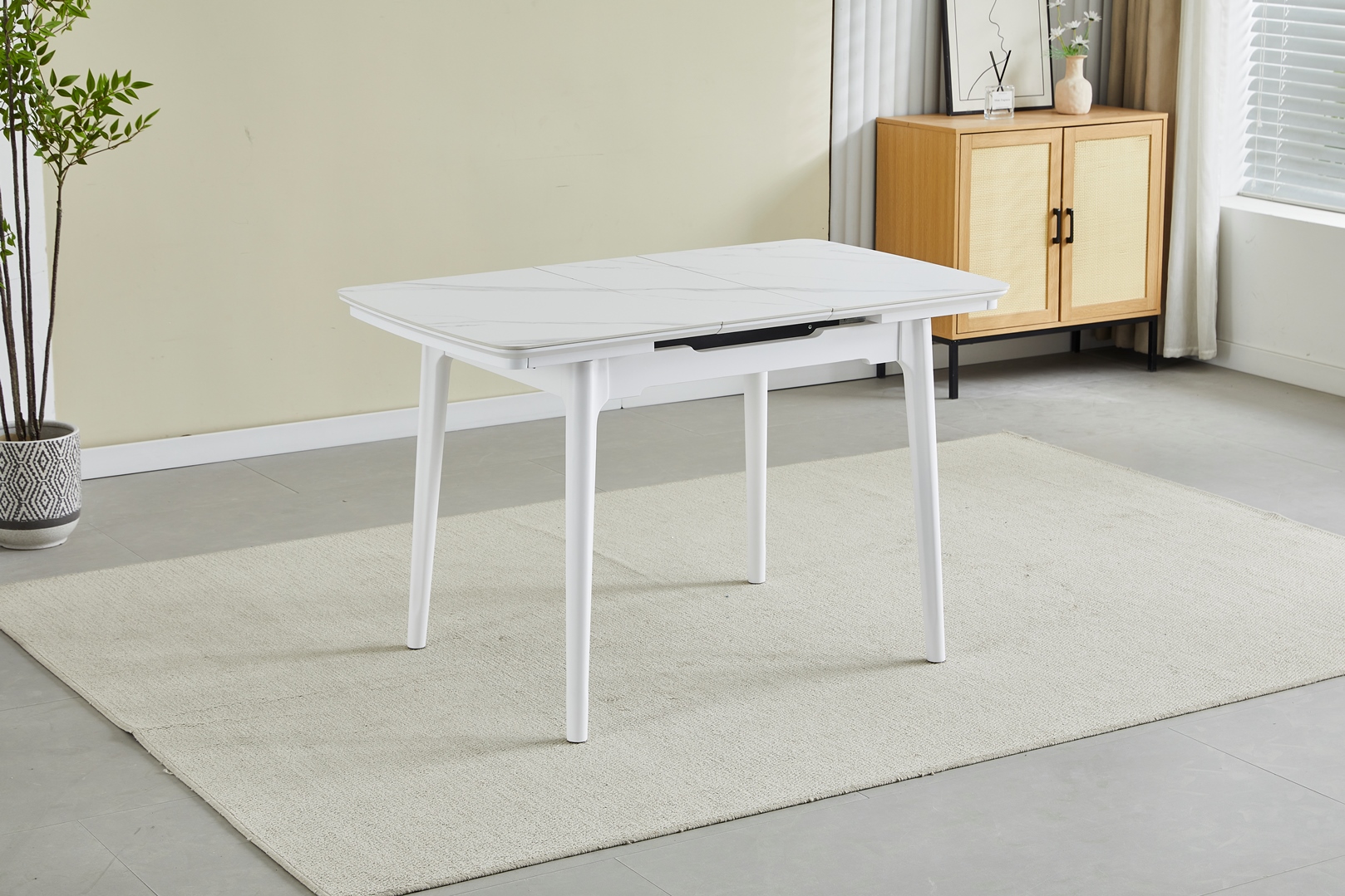 Стол Askold 120х80 Snow White Matt, Белый (1011489639) дешево