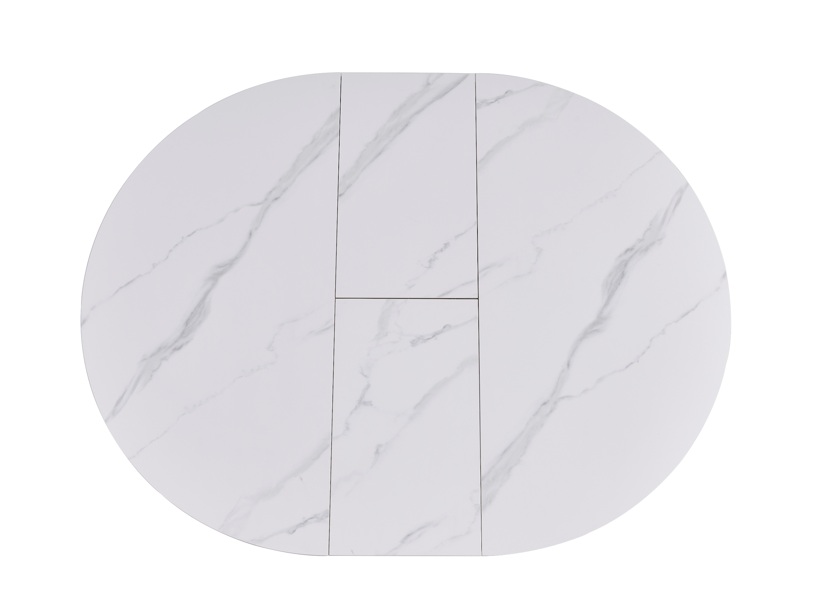 Стол Askold R D105 Snow White Matt, Черный (1011489623) дешево