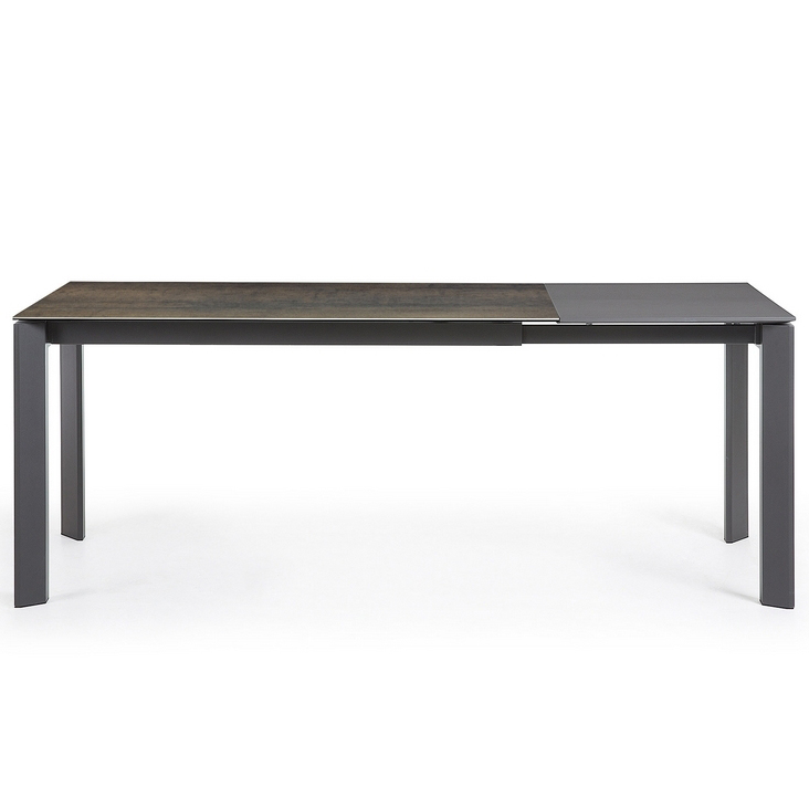 Стіл Atta 120x80 Ceramics Графіт з ефектом дощу (90636272) недорого