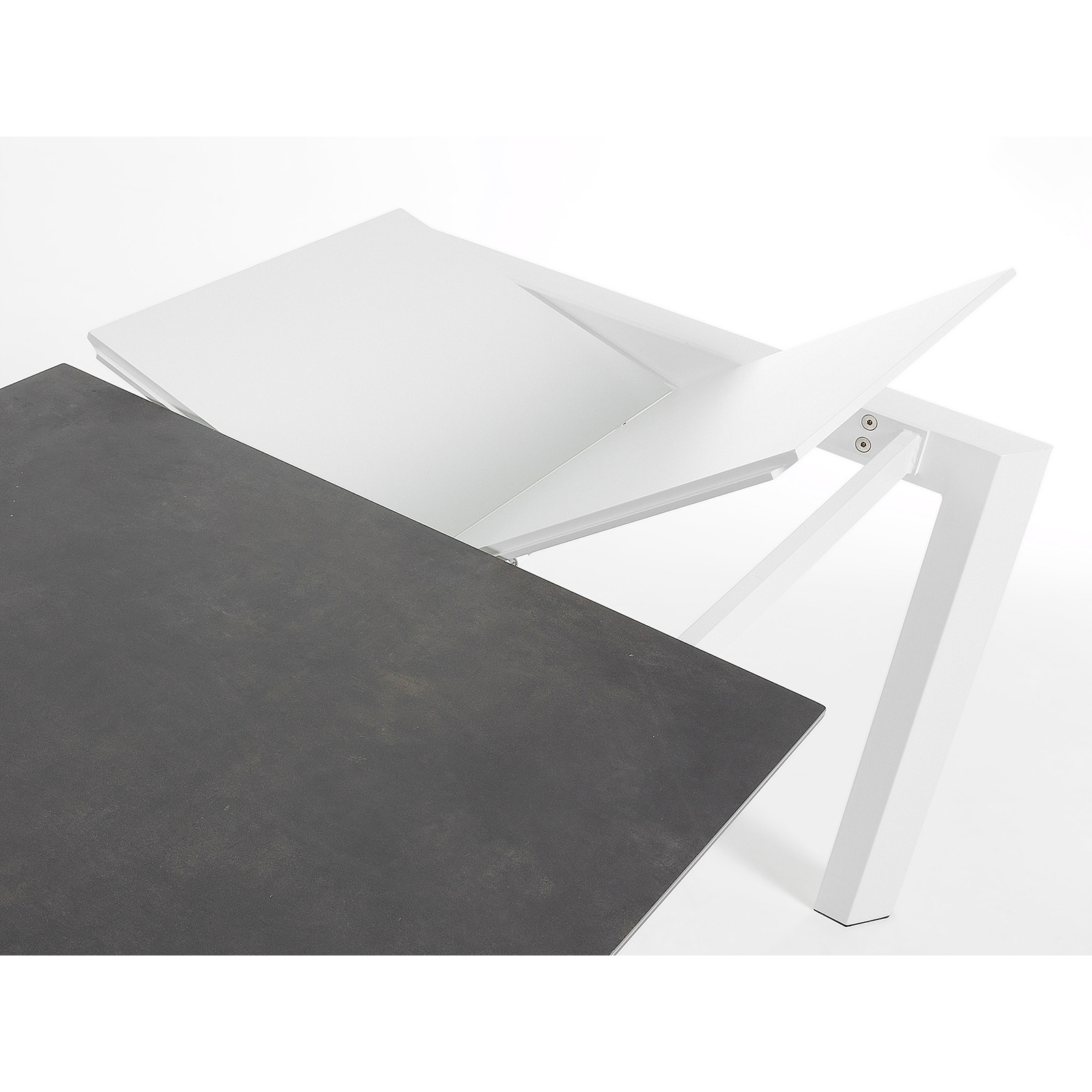 Стіл Atta 140x90 Ceramics Світло-сірий, Білий (90636253) в Украине