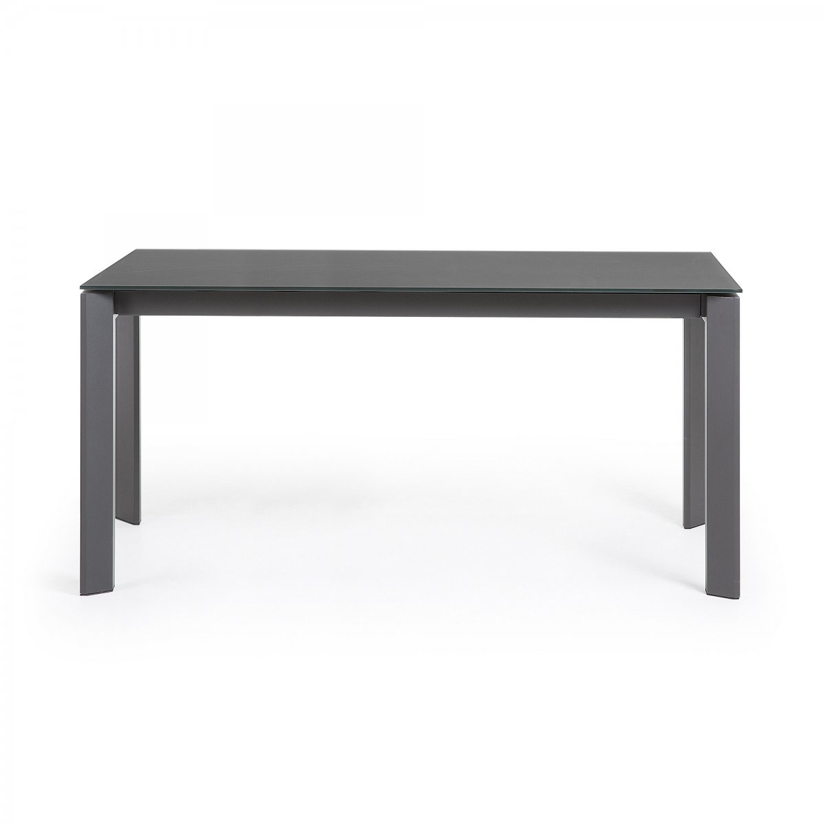 Стіл ATTA Скло 160х90 Графіт (90935629) дешево