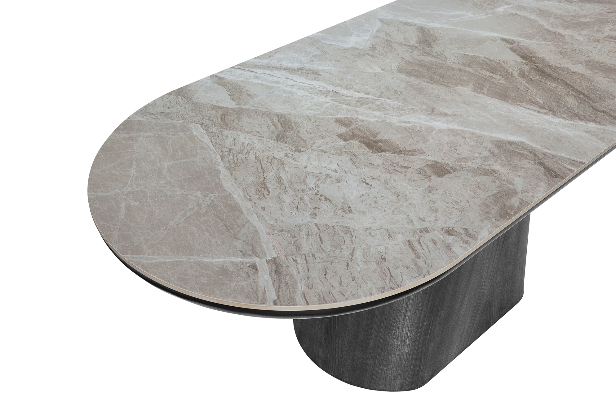 Стол Clement 180х90 Italy grey Glossy (1011489618) дешево
