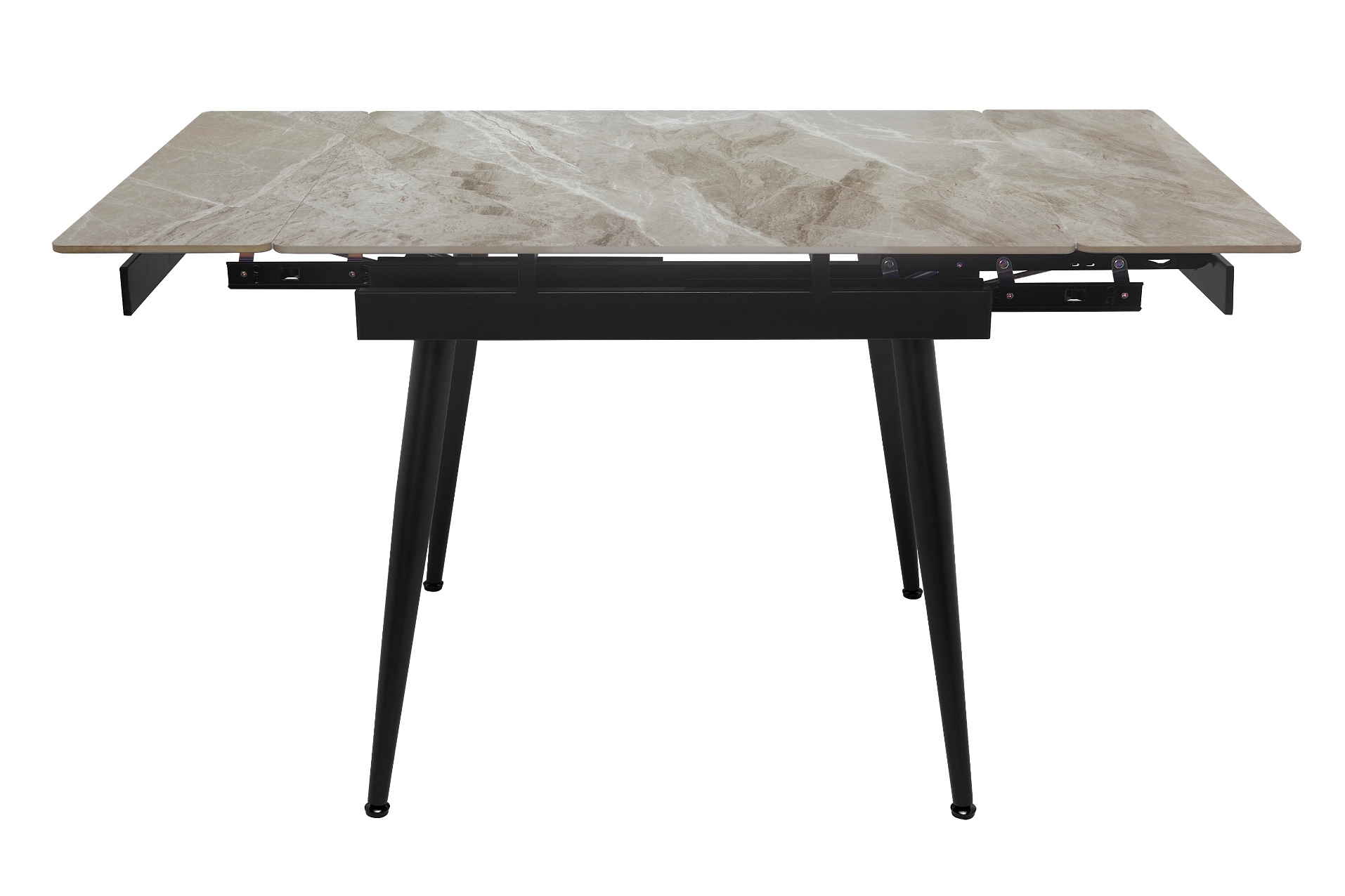 Стол Connor 90х75 Italy grey Glossy, Черный (1011489647) с доставкой