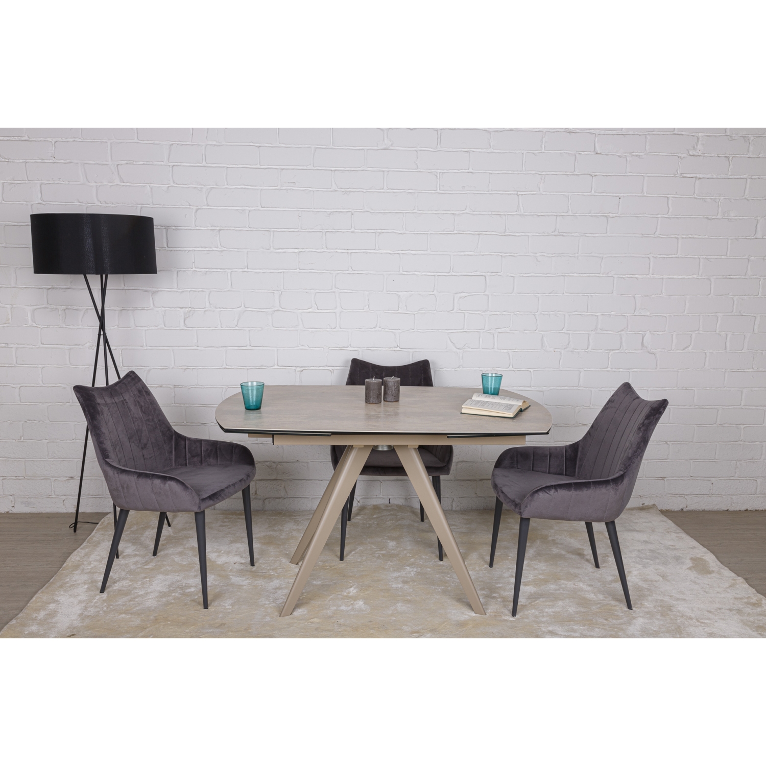Стол Coventry 130х90 Бежевый (52487852) в интернет-магазине