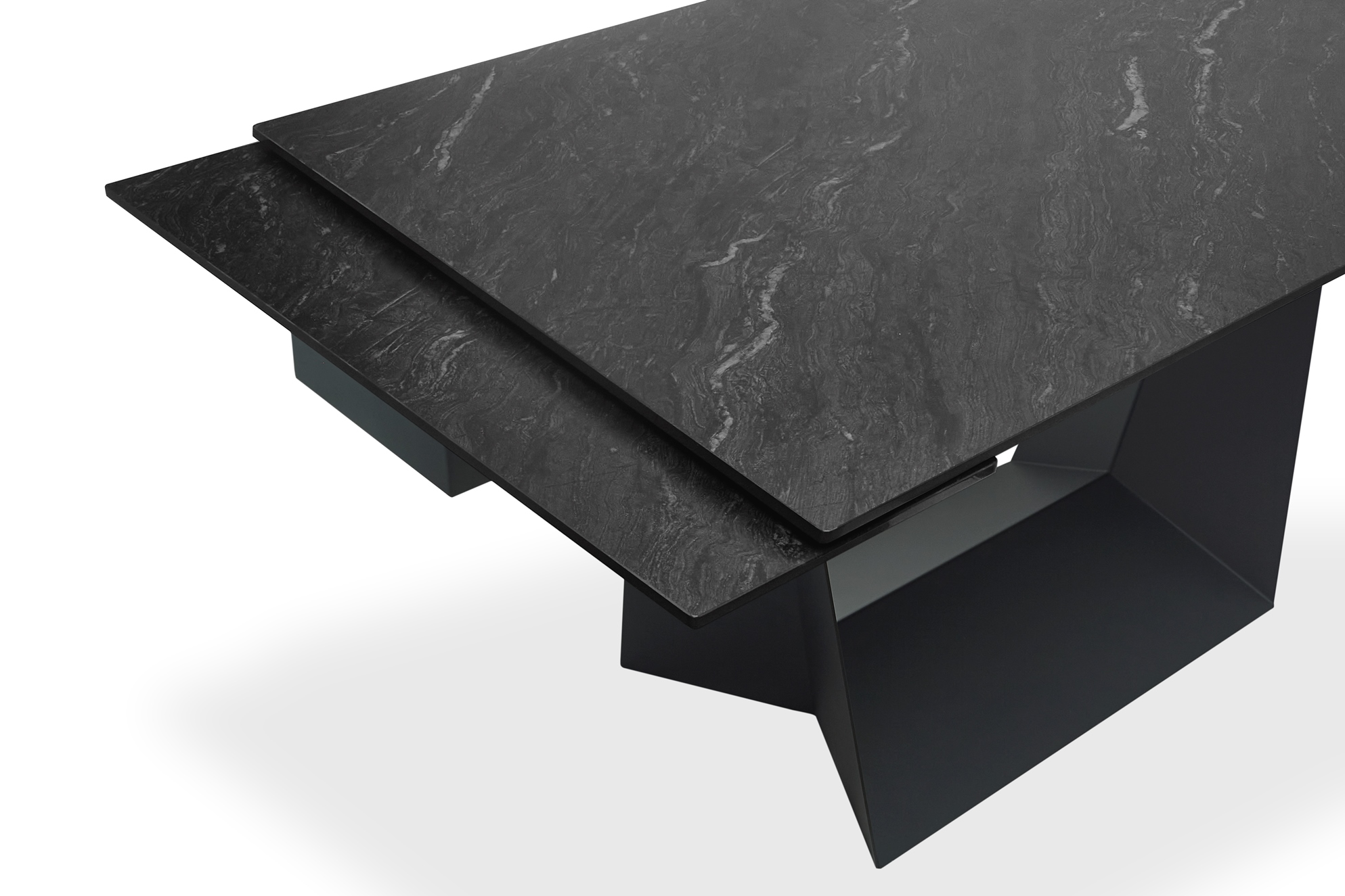 Стол Edmund 140х85 Dark Jade Matt, Черный (1011489606) в Украине