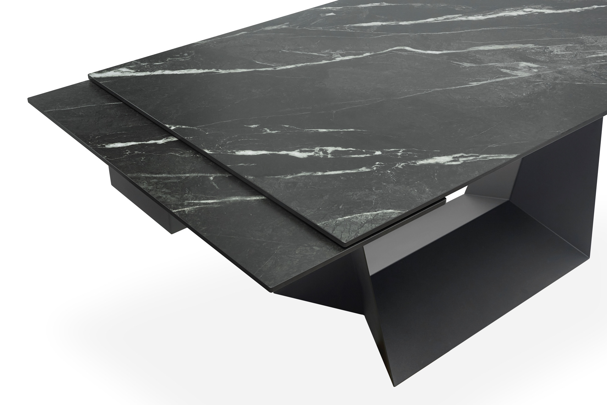Стол Edmund 160х90 Marquina Black Matt (1011489608) в Украине
