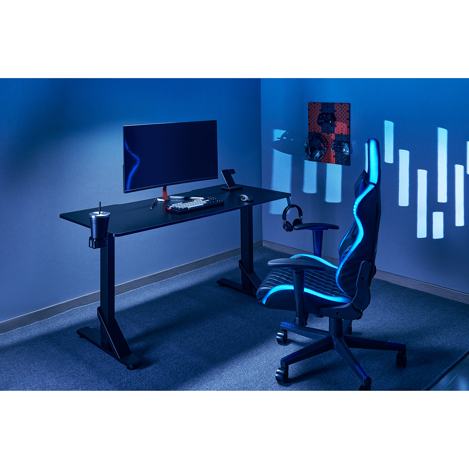 Стіл GamePro GD214 136x60 Black (97916290) фото