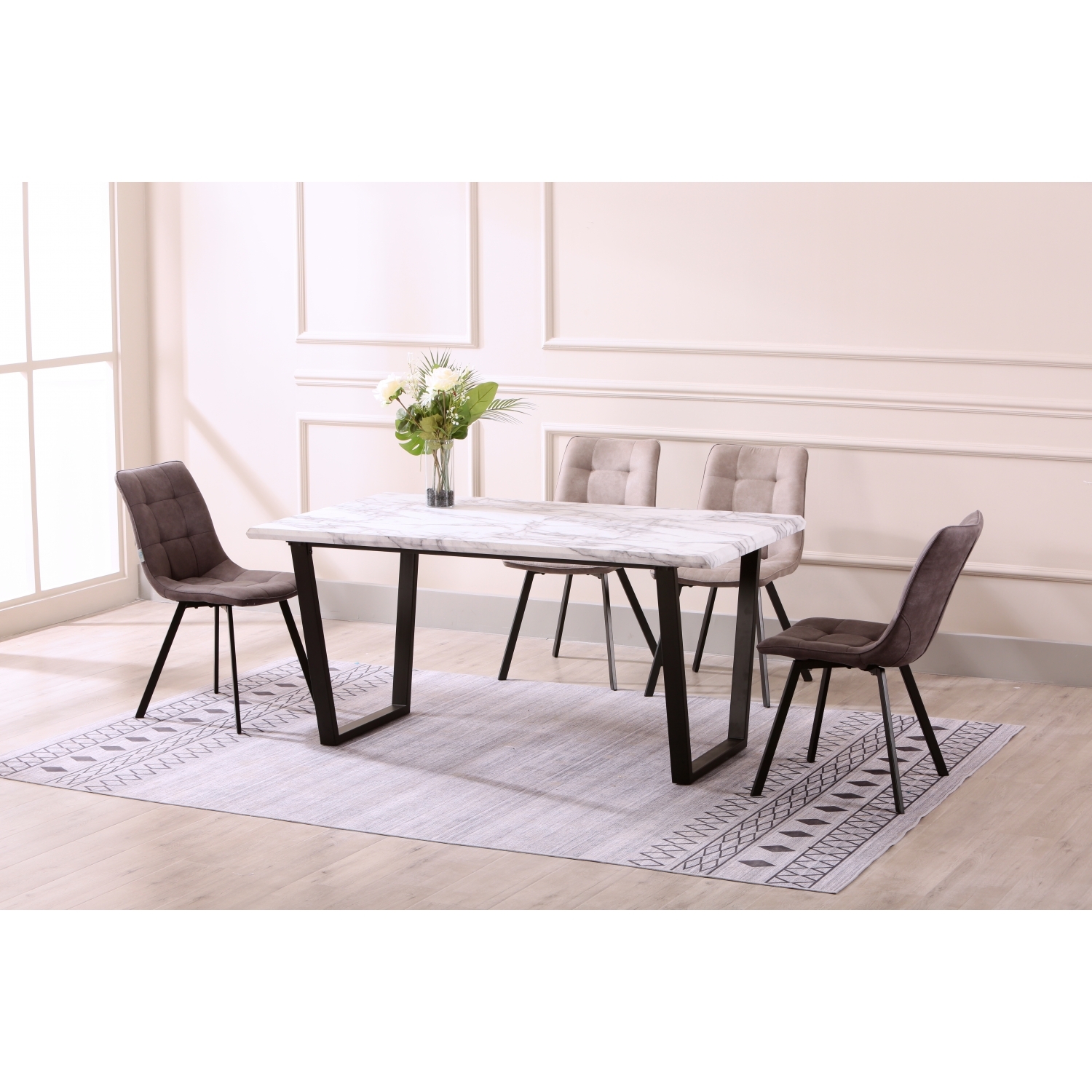 Стол Greus 160x90 White (26515088) дешево